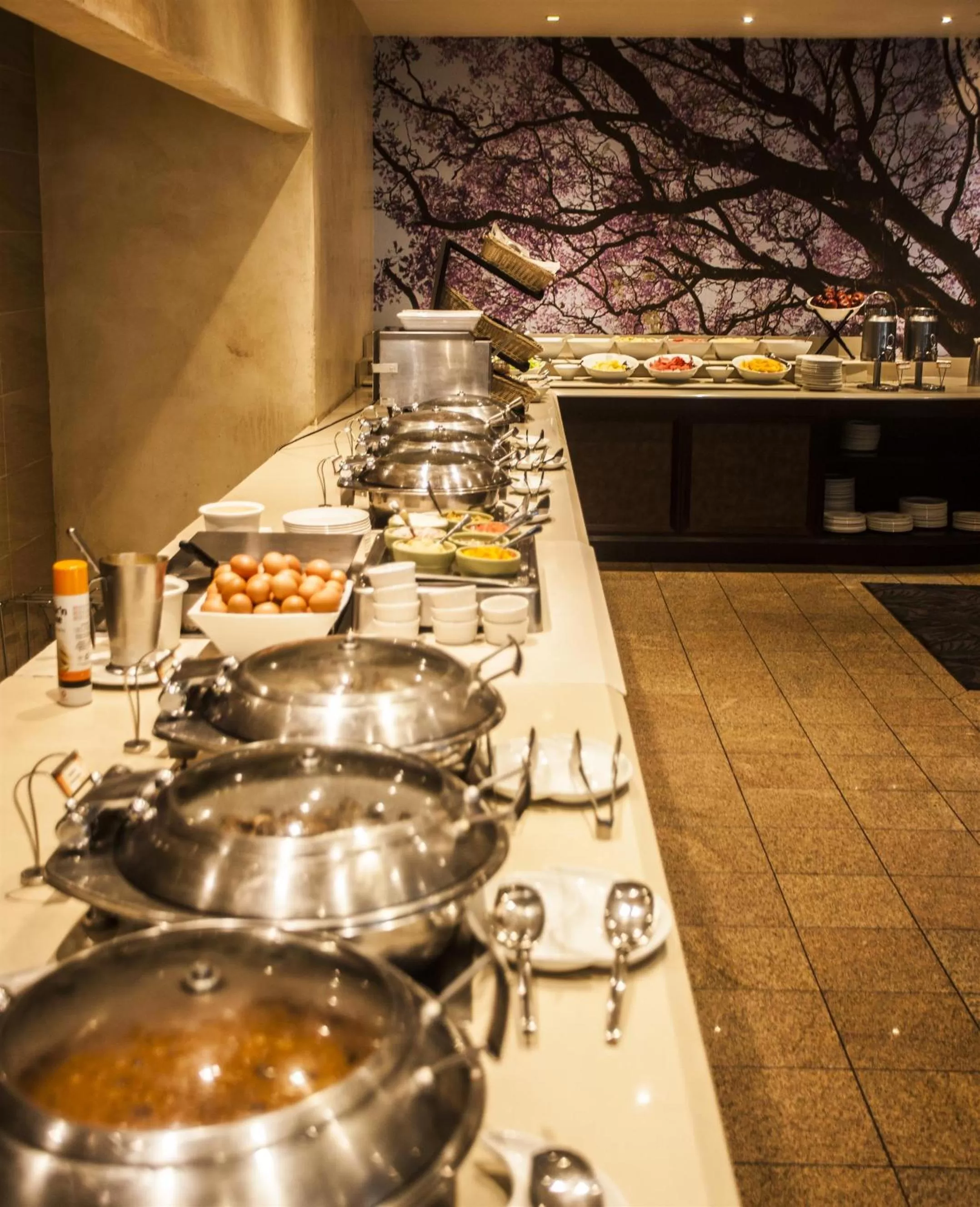 Continental breakfast in Southern Sun Pretoria