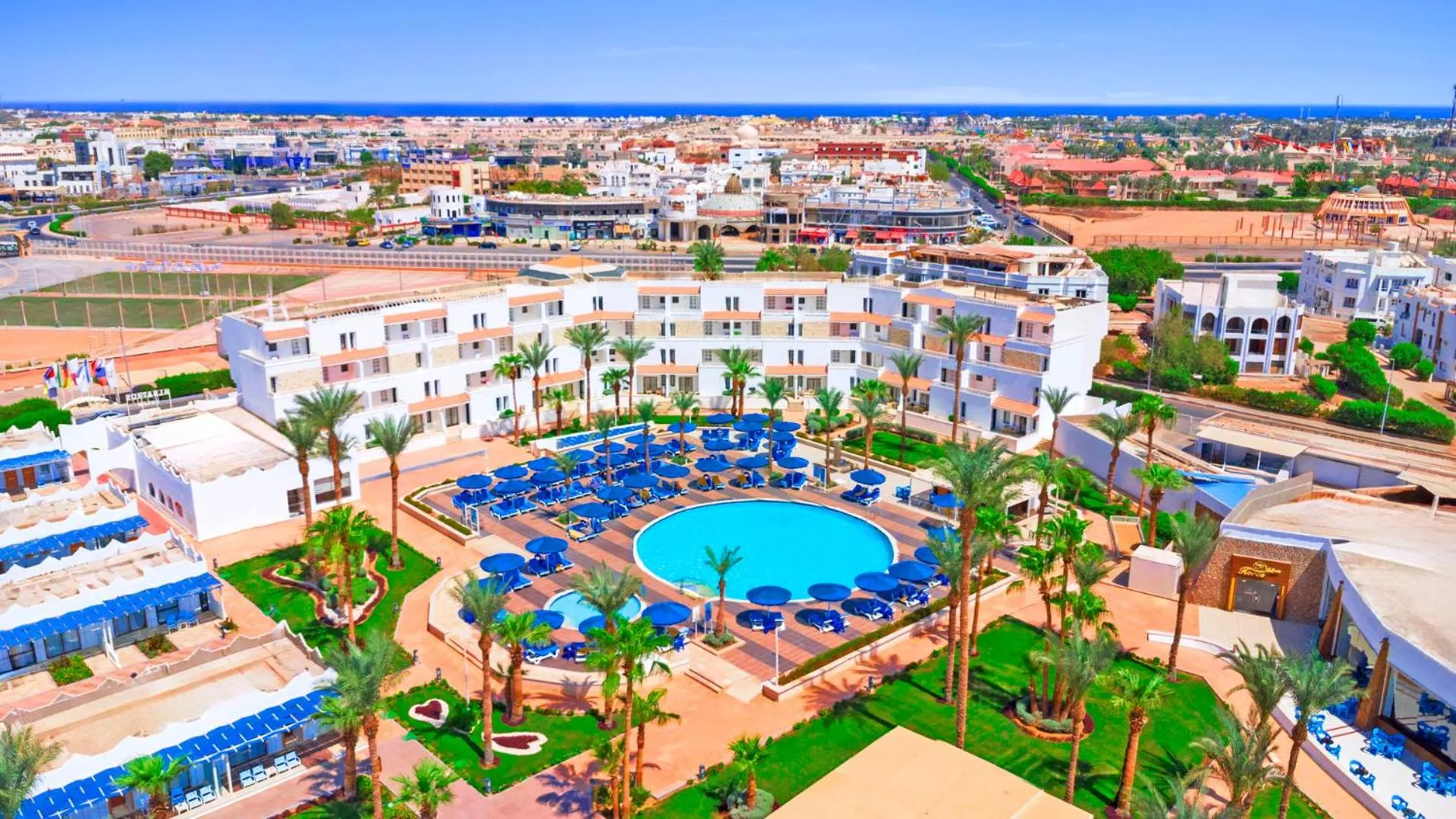 Bird's eye view in Albatros Sharm Resort - By Pickalbatros