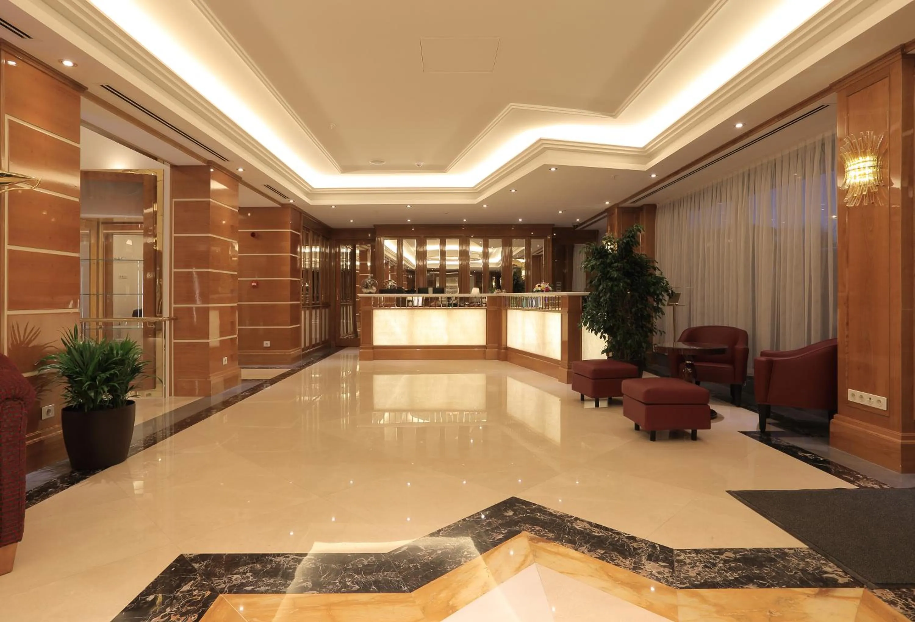 Lobby or reception in Atli Hotel Ankara