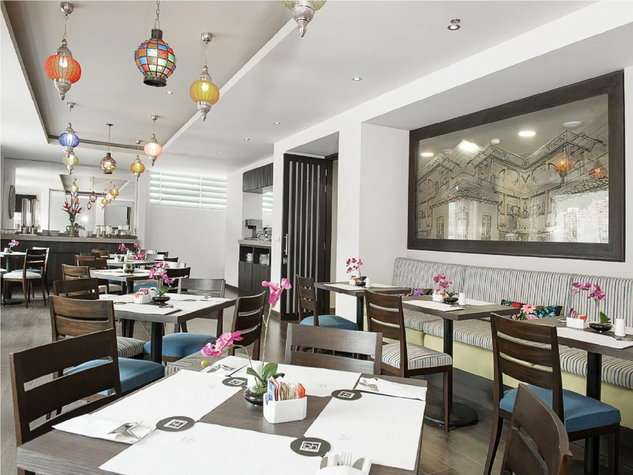 Continental breakfast in Hotel bh Usaquén