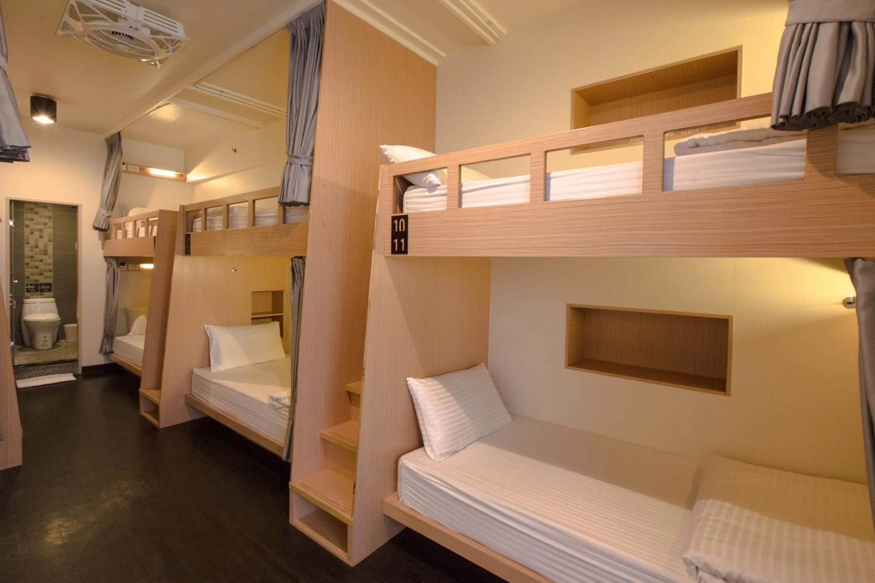 bunk bed, Bed in Fun Inn Taipei Hostel