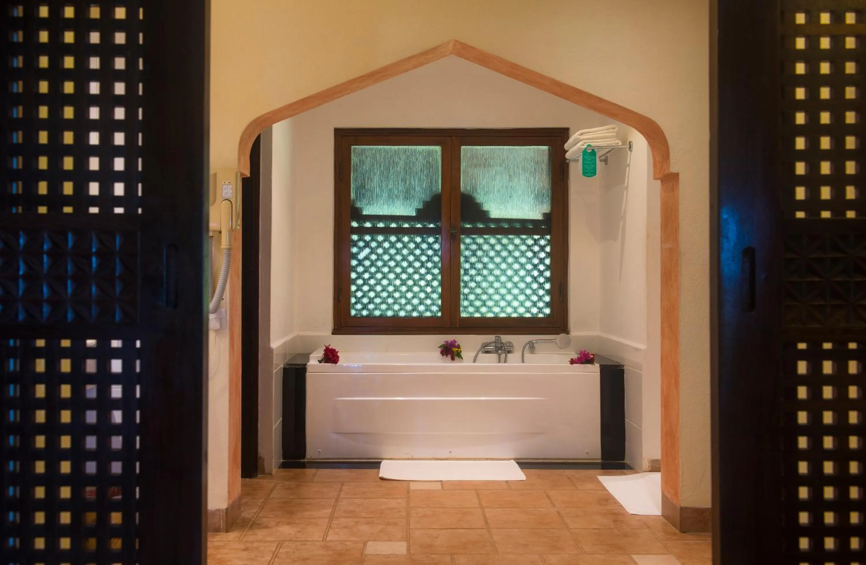 Bathroom in Amani Beach Resort