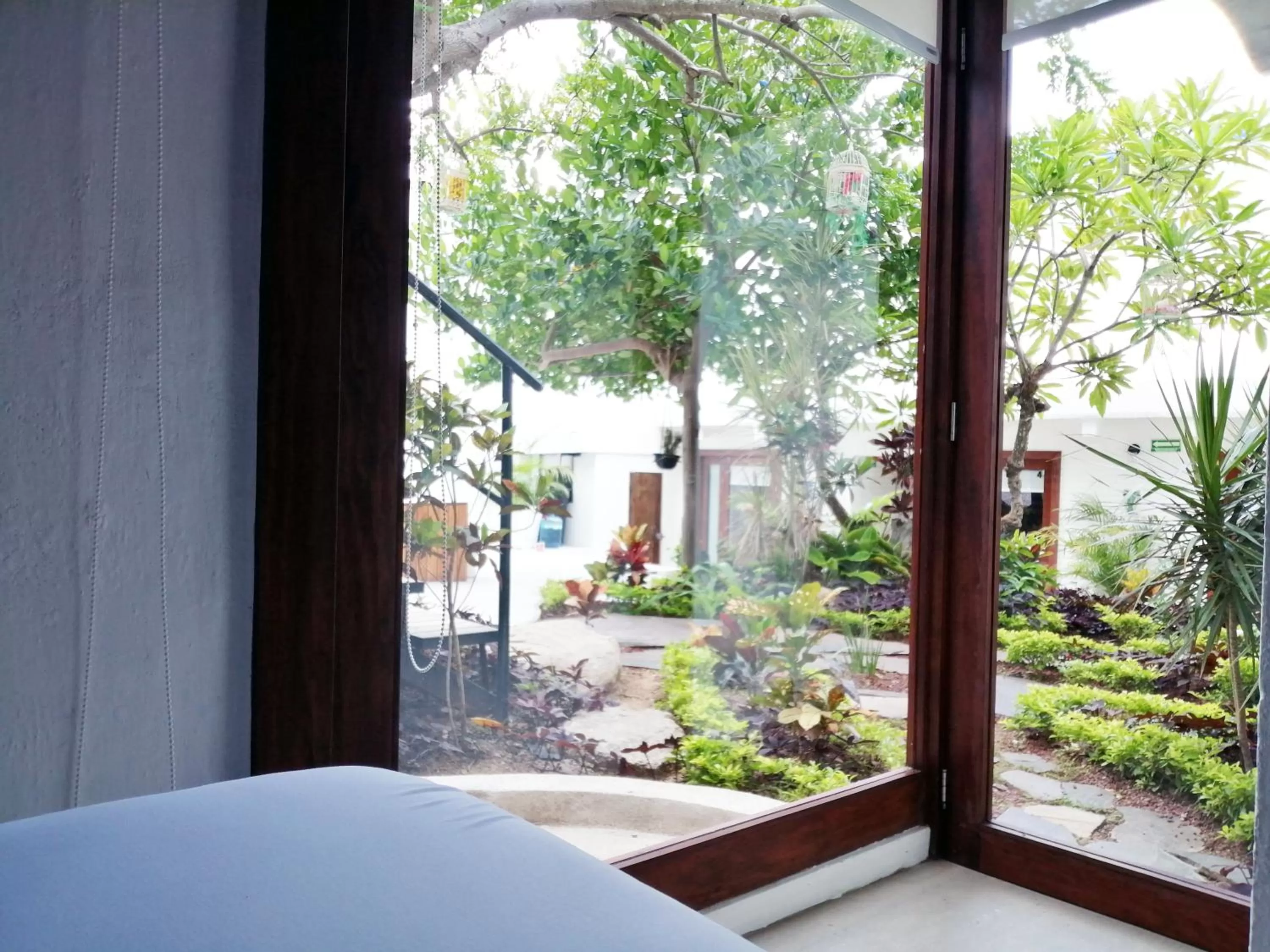 Garden view in Amaia Boutique Hotel