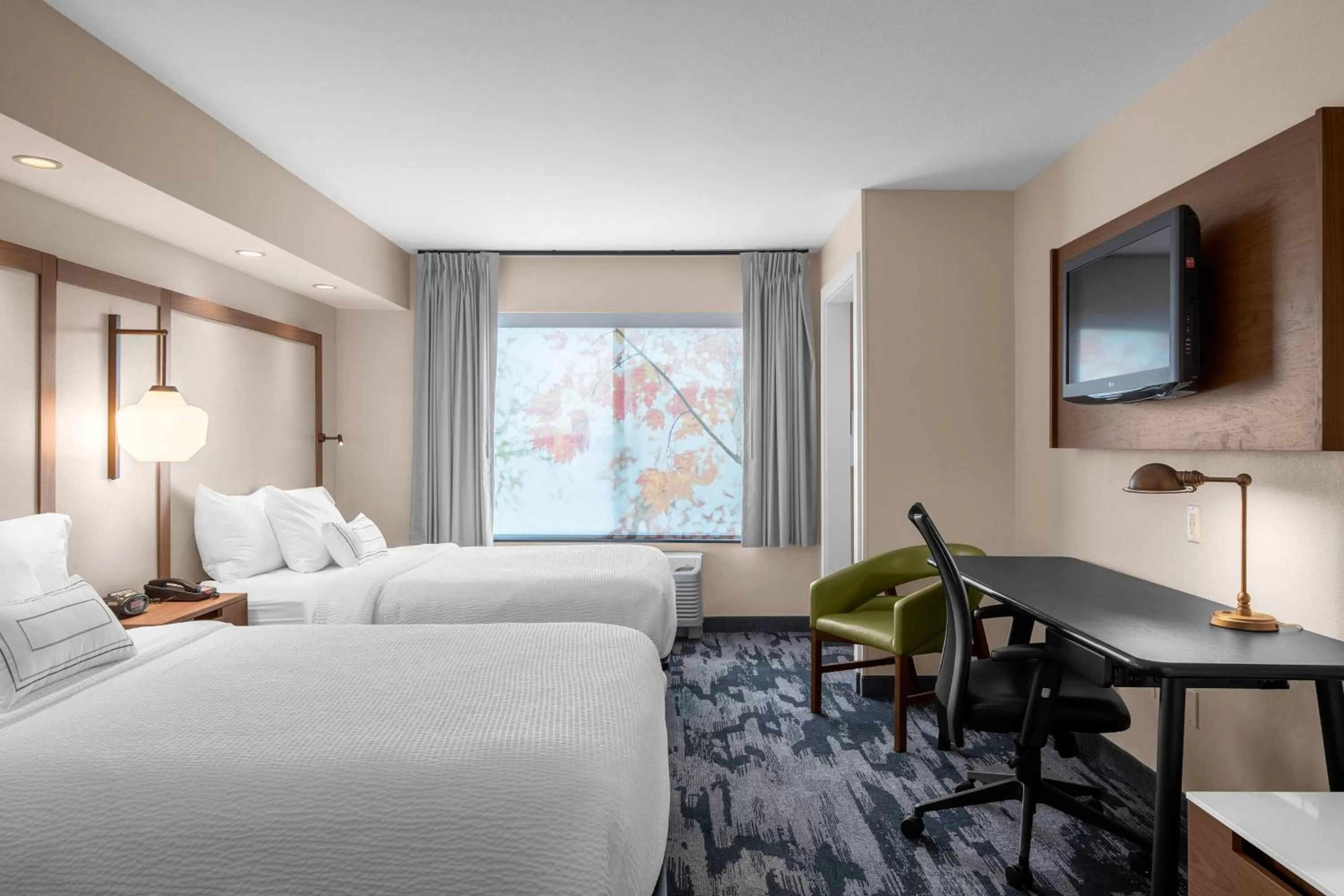 Double Room with Two Double Beds in Fairfield by Marriott Inn & Suites Columbus Hilliard