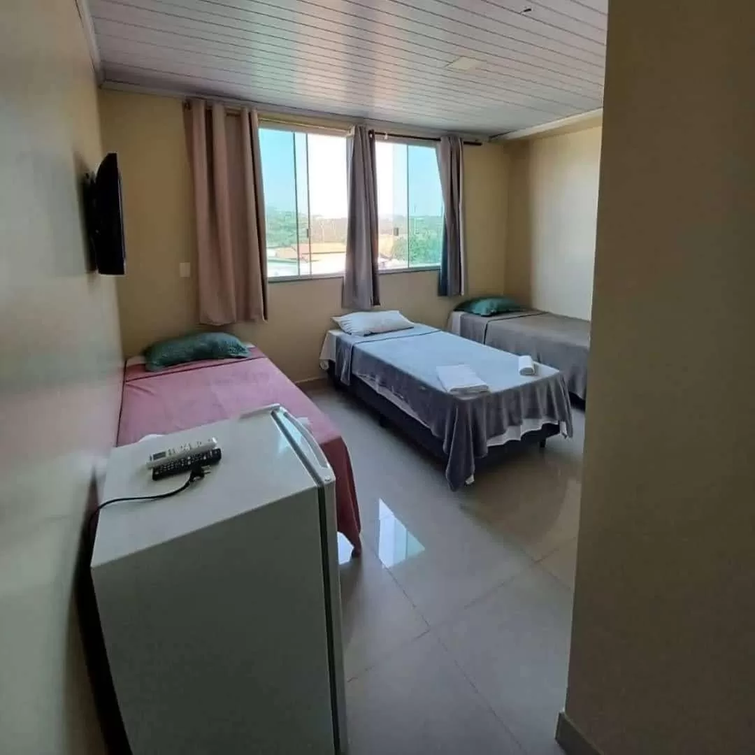 Bed in Hotel Brasília - centro