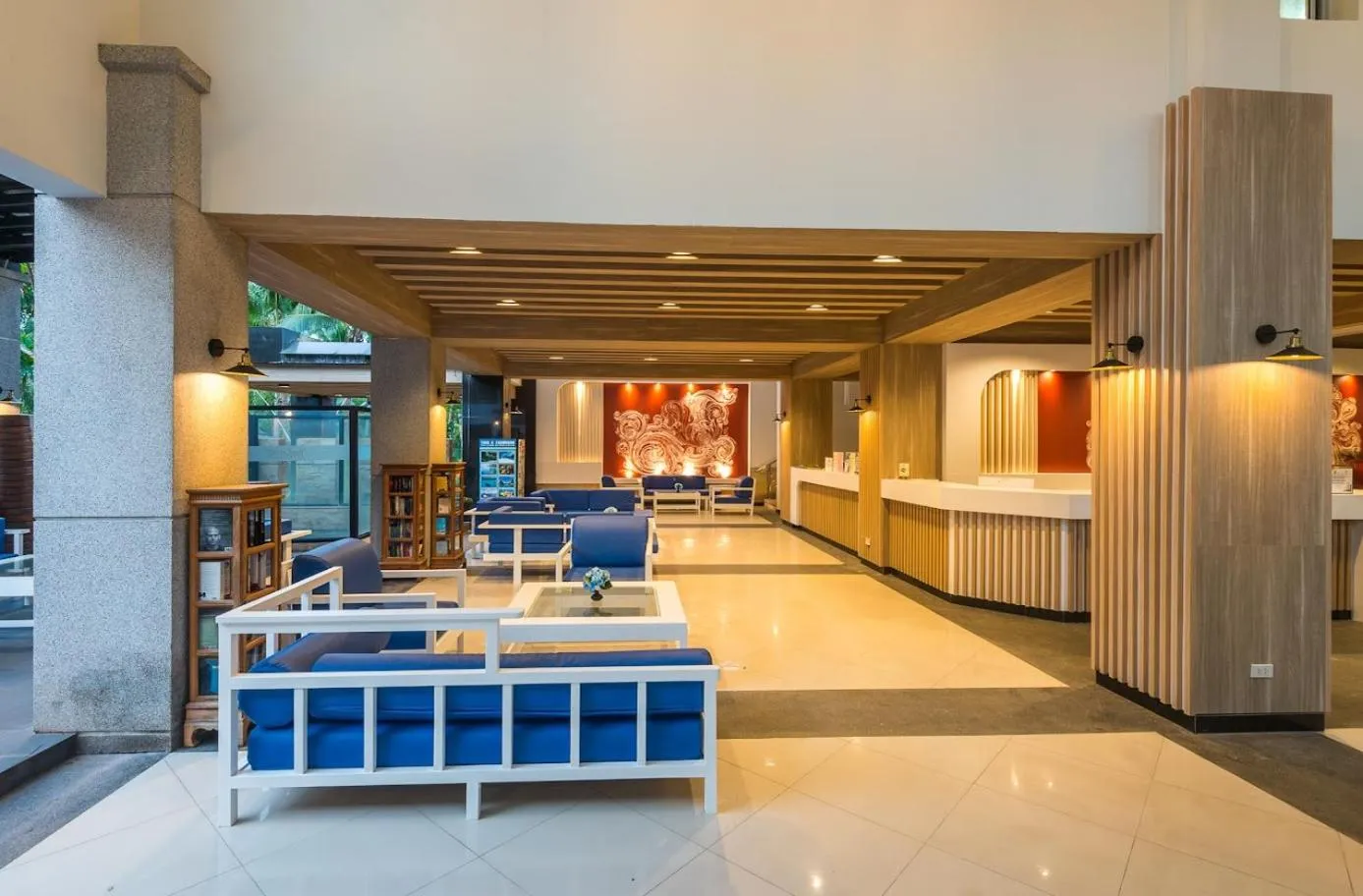 Lobby or reception in Lanta Sand Resort & Spa