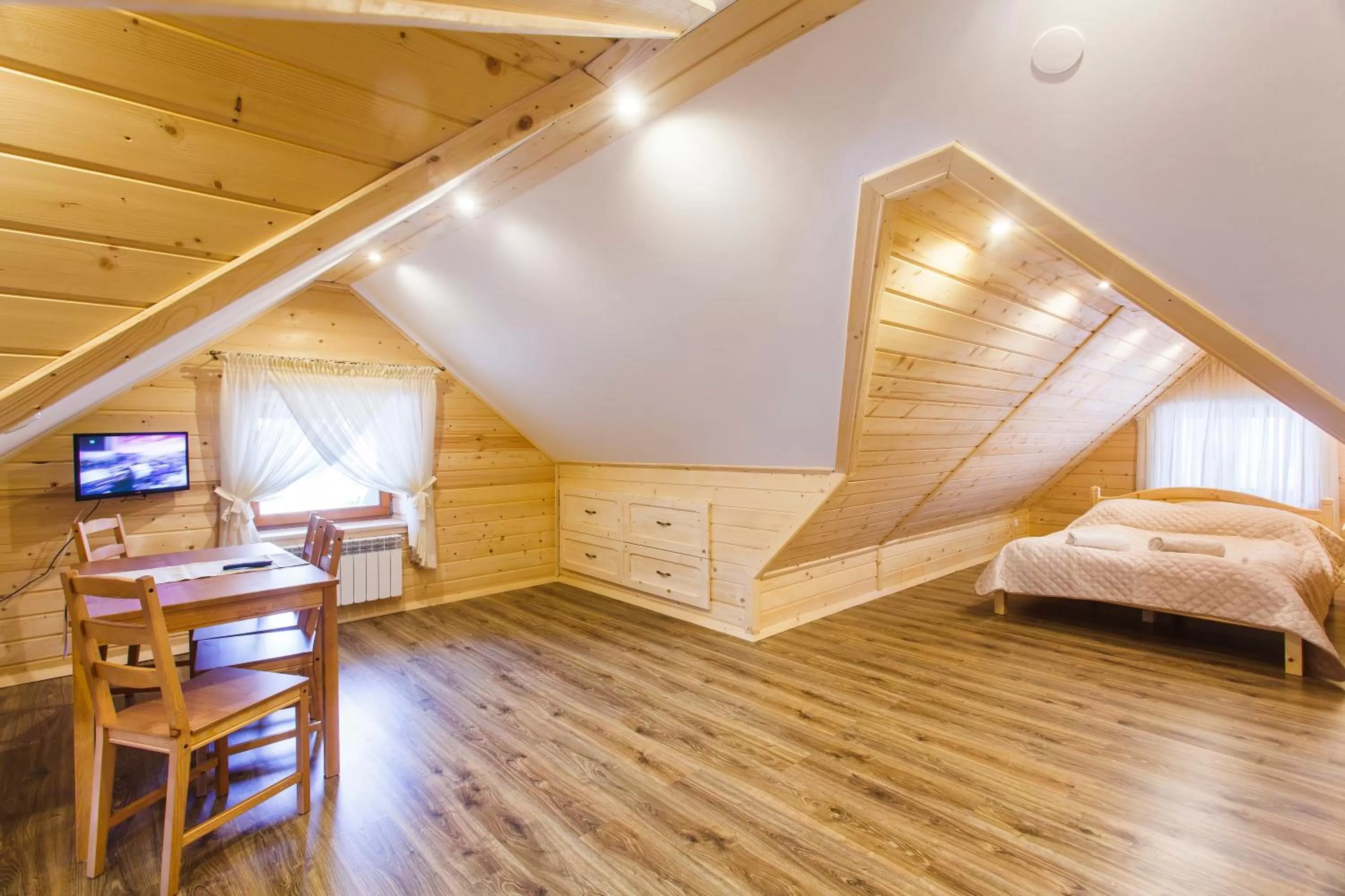 Photo of the whole room, Bed in Chata u Bronka