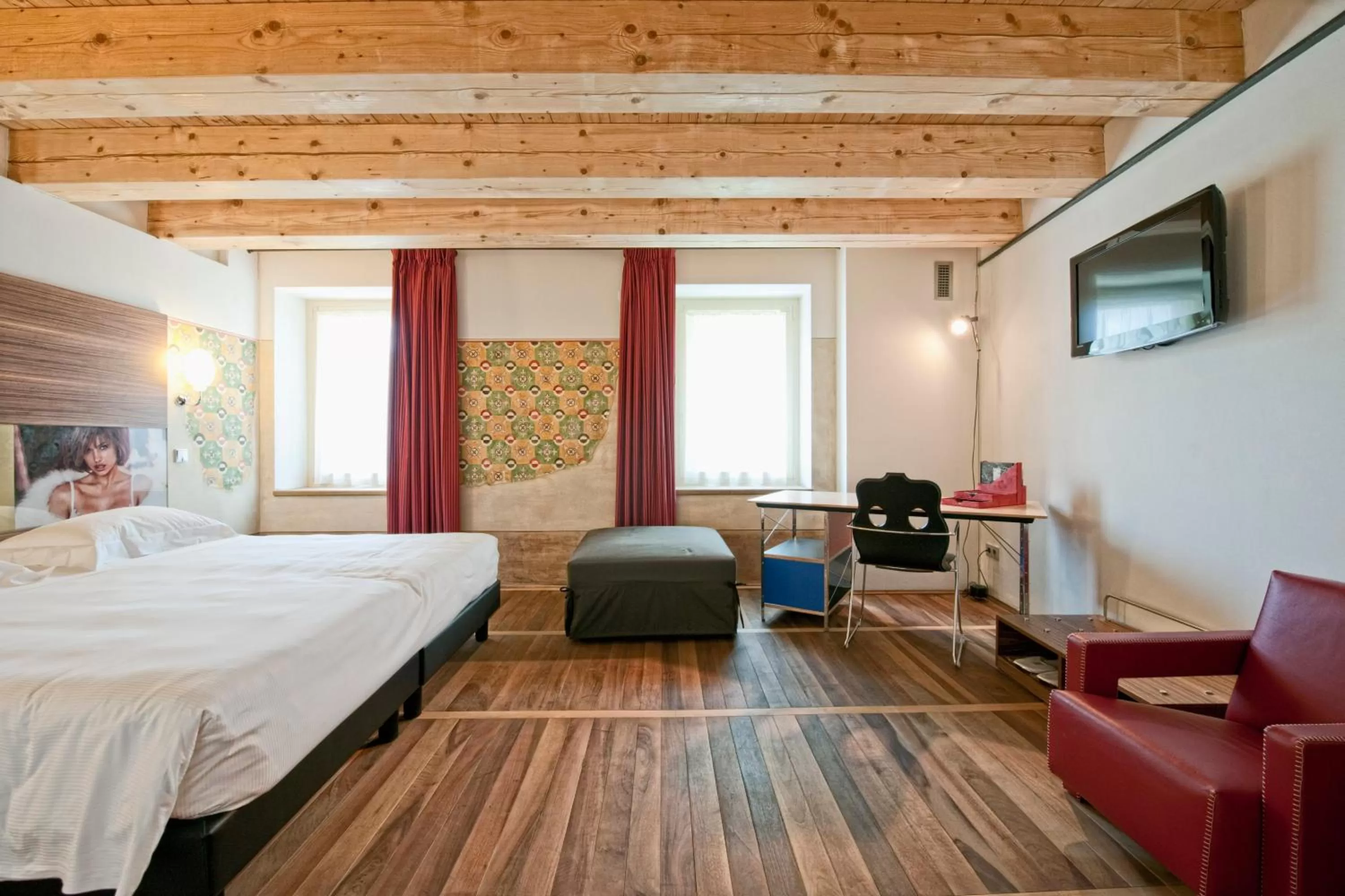 Photo of the whole room, Bed in Hotel Veronesi La Torre