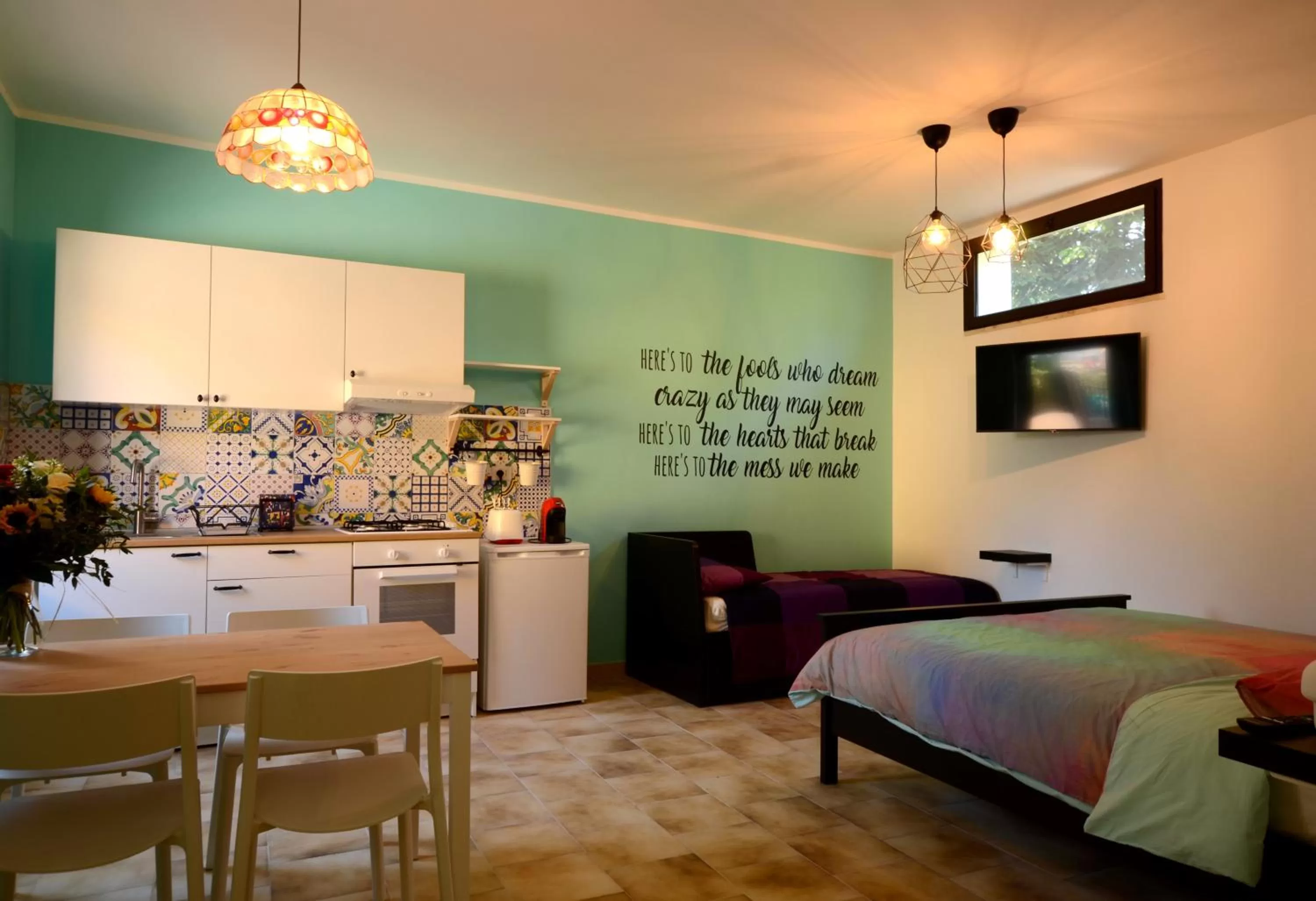 Bed in B&B La La Rose