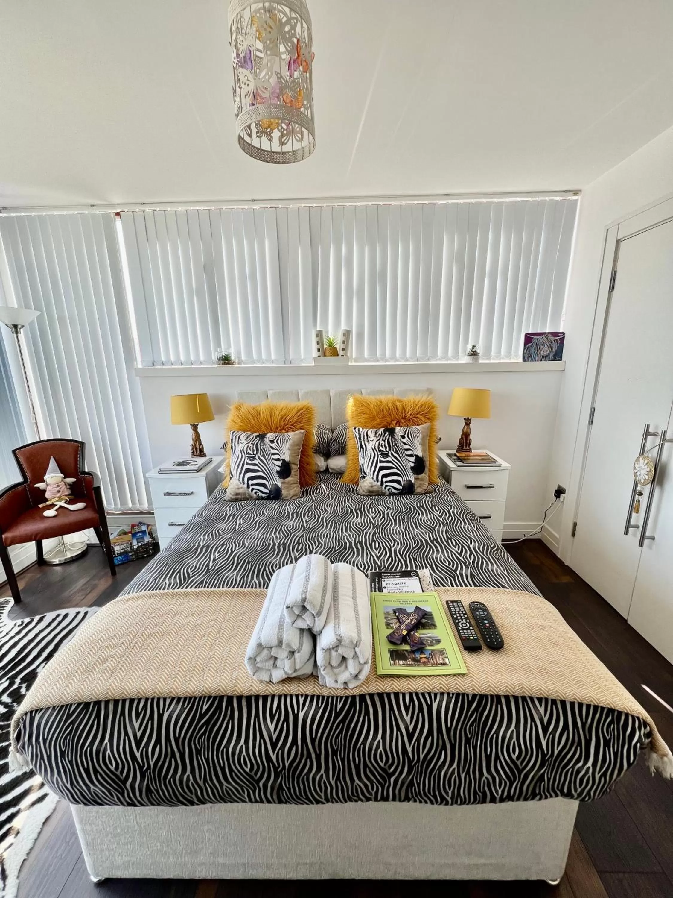 Bed in James Clow Bed & Breakfast