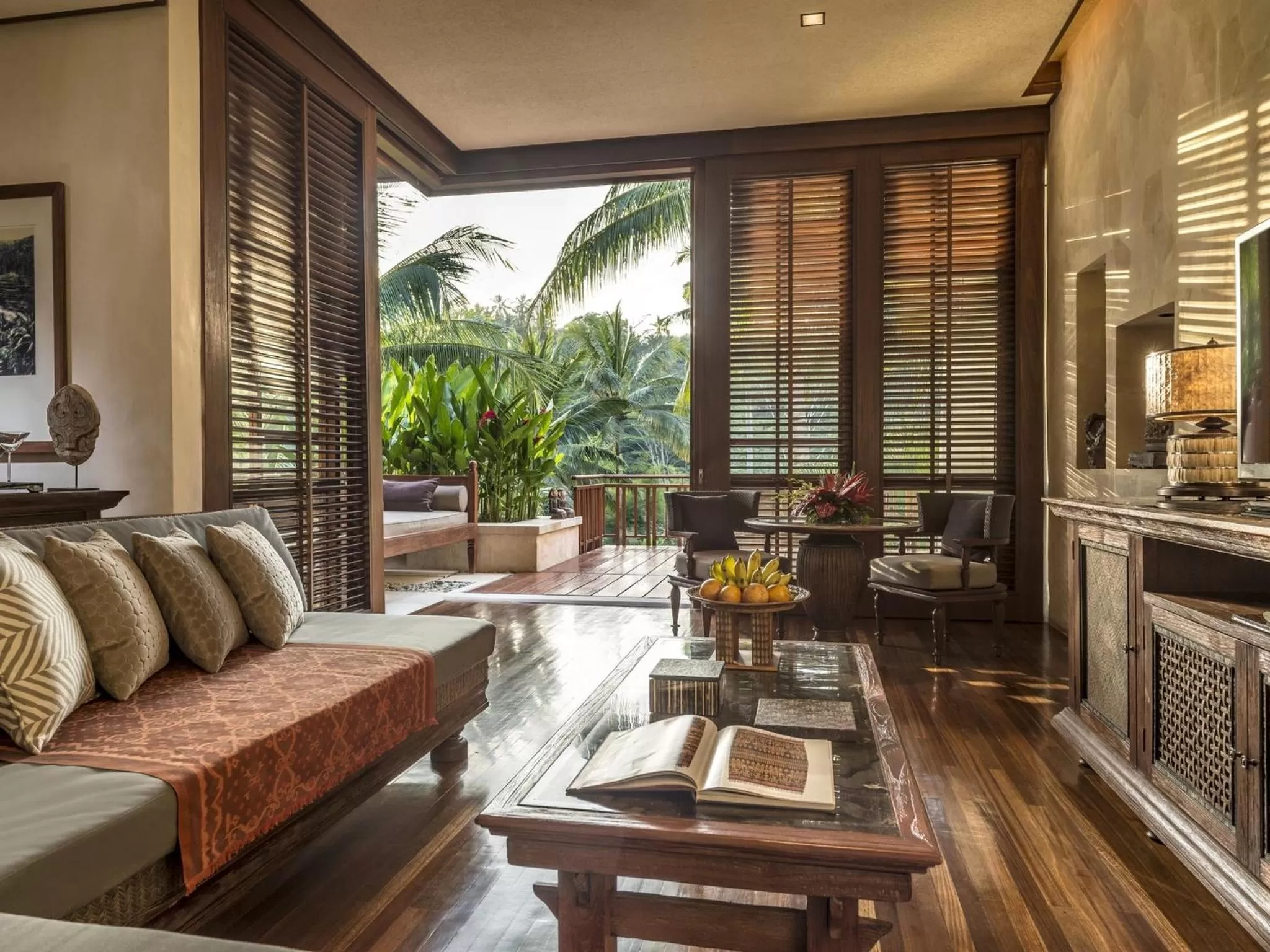 Living room in Four Seasons Resort Bali at Sayan