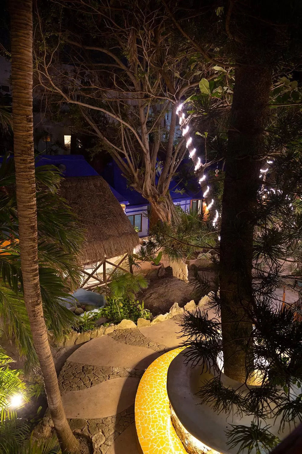 Garden view in Hotel Amar Inn