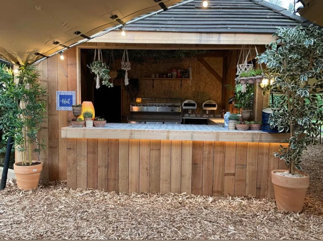 Garden in The Admiral Cunningham Hotel