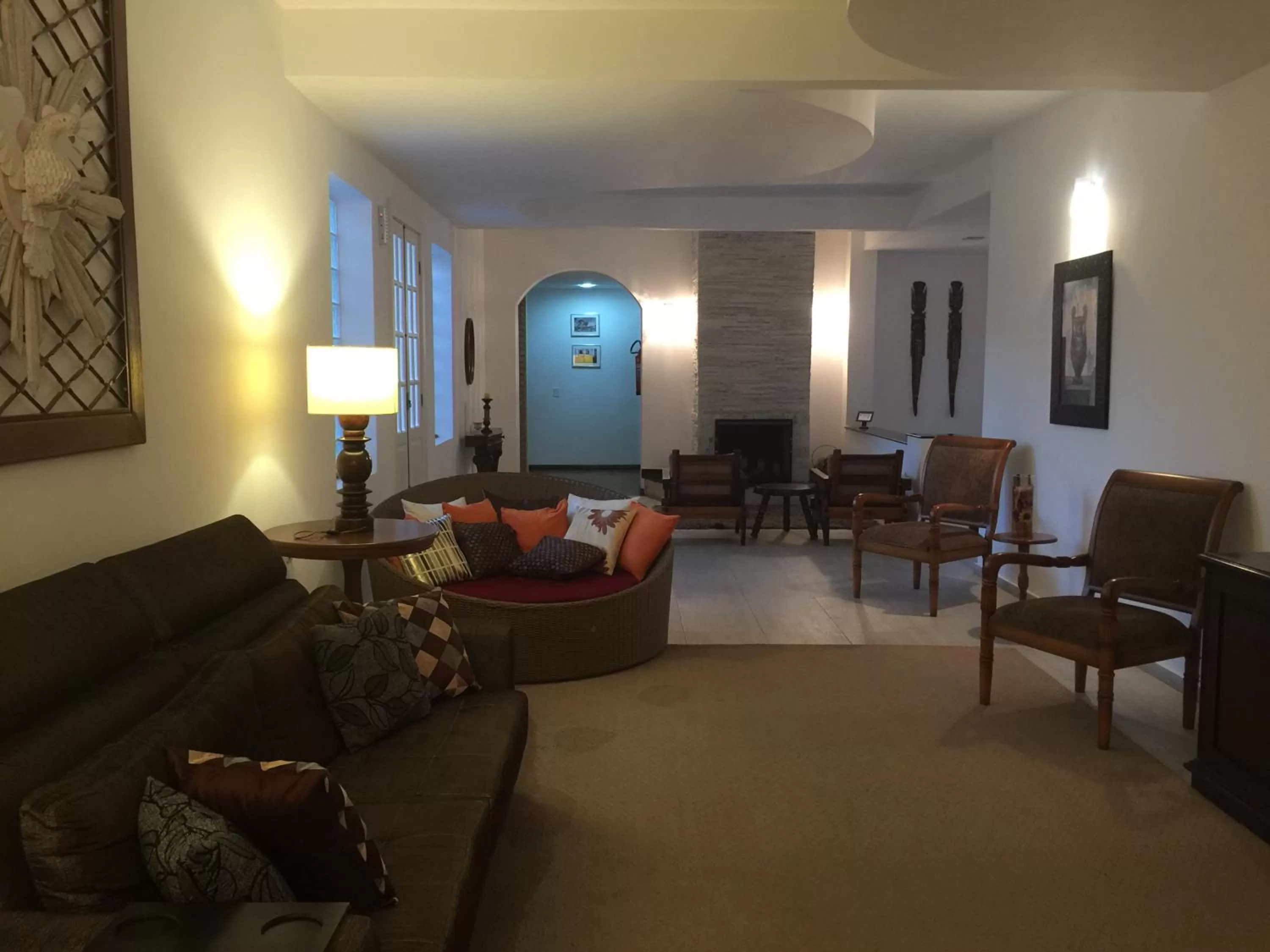 Communal lounge/ TV room, Seating Area in Hotel La Ponsa Itatiaia