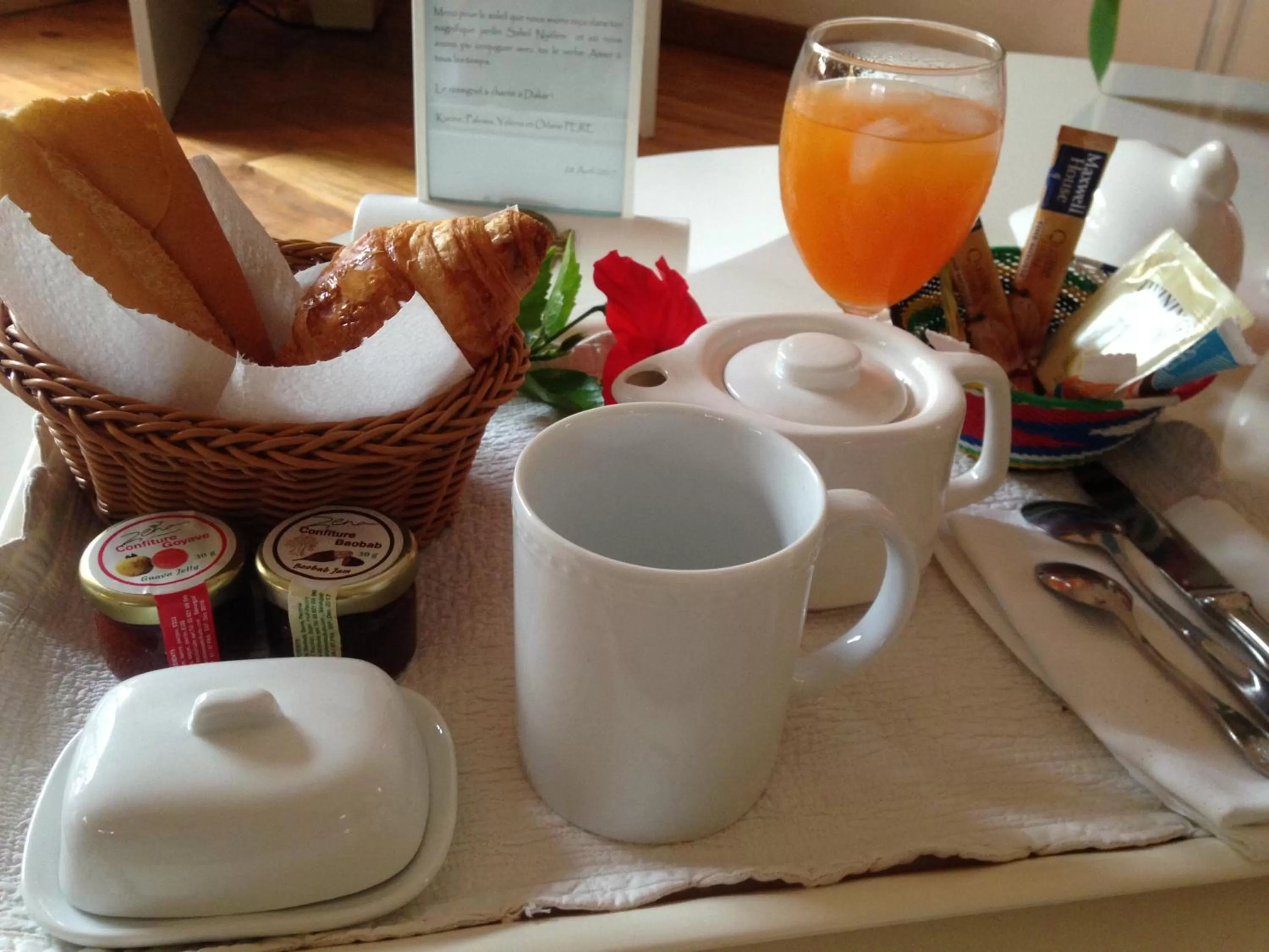 Breakfast in Nyéléni maison sahel