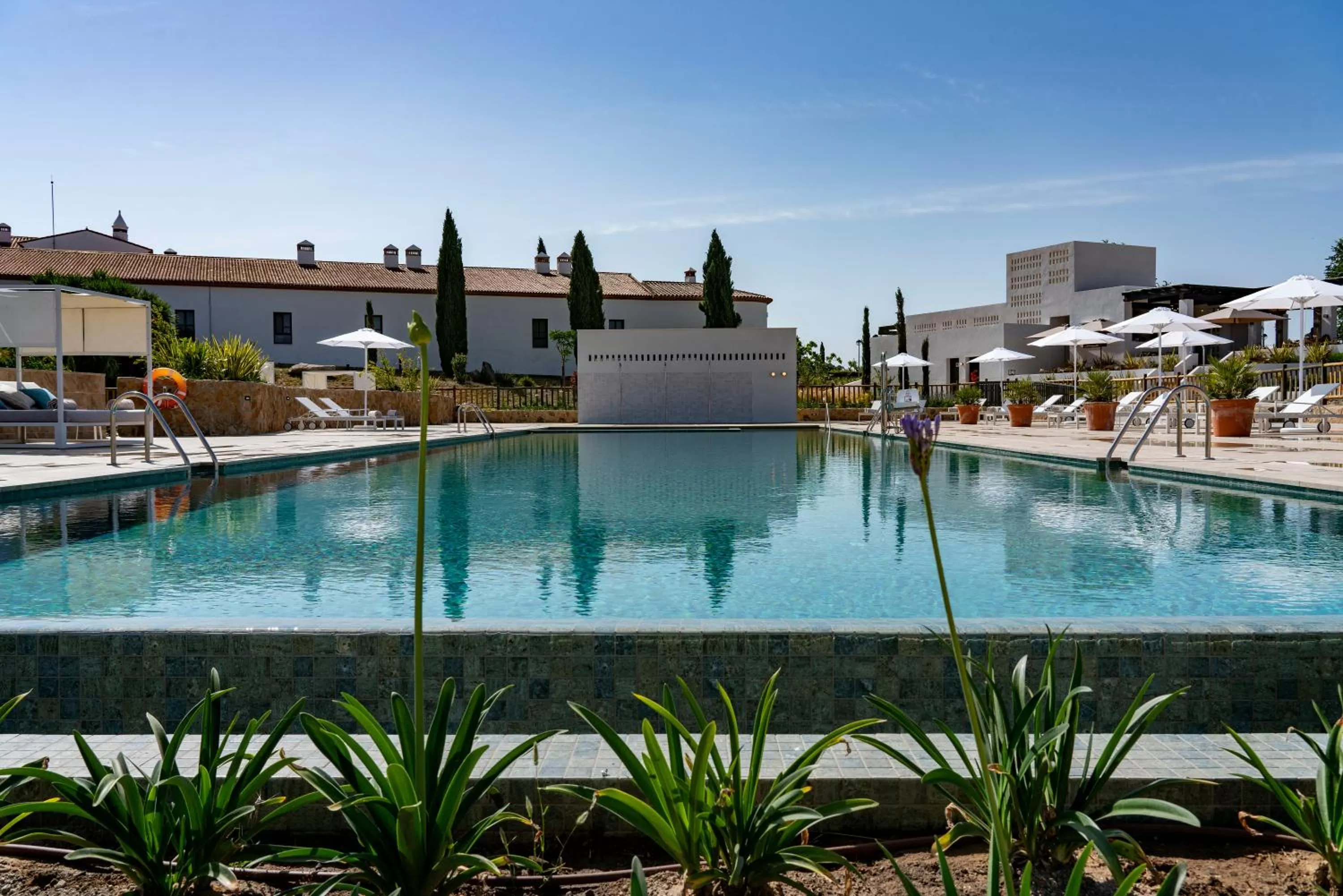 Swimming pool in Hospes Palacio de Arenales & Spa