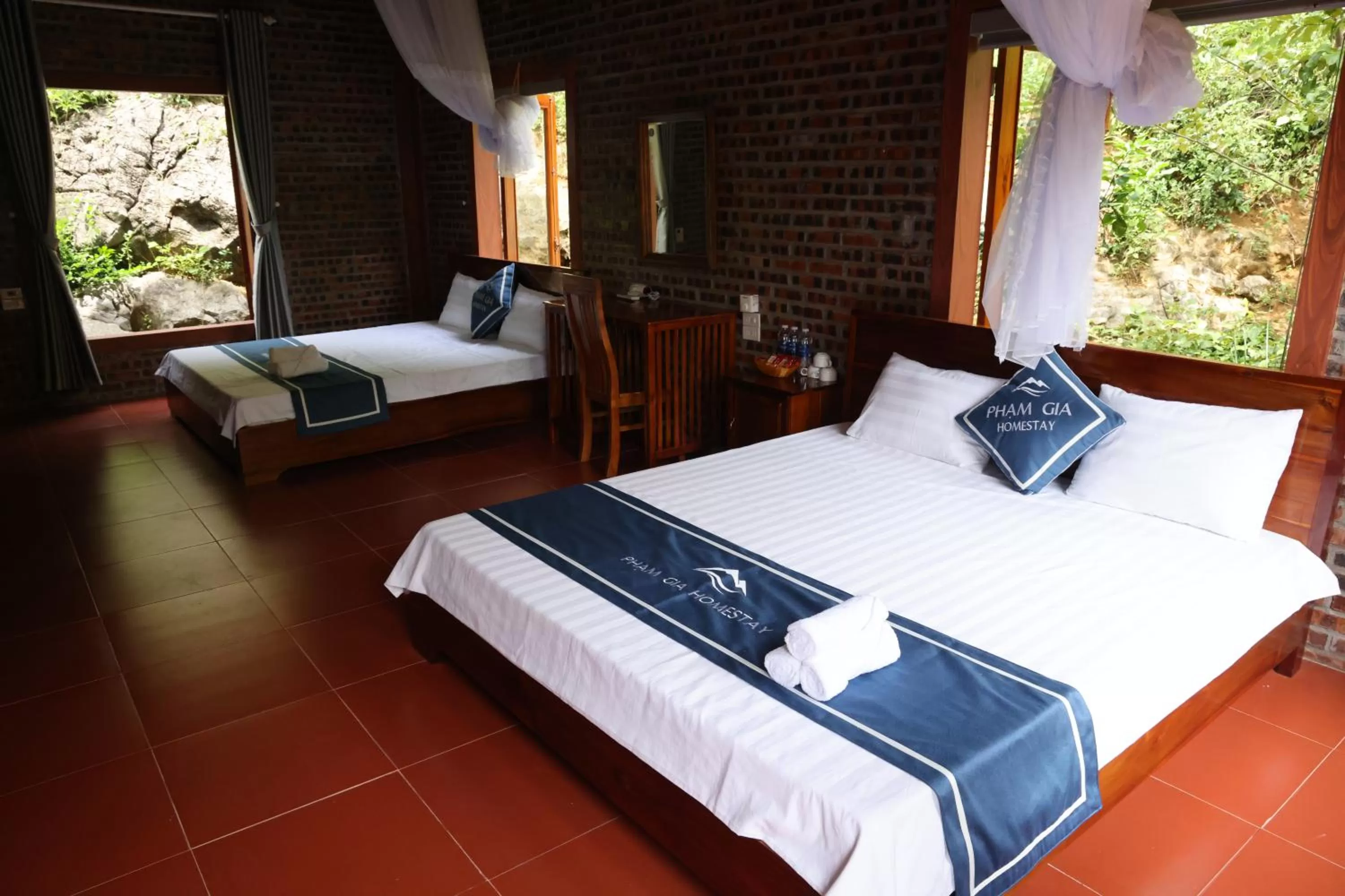 Photo of the whole room, Bed in Phạm Gia Homestay Ecogarden