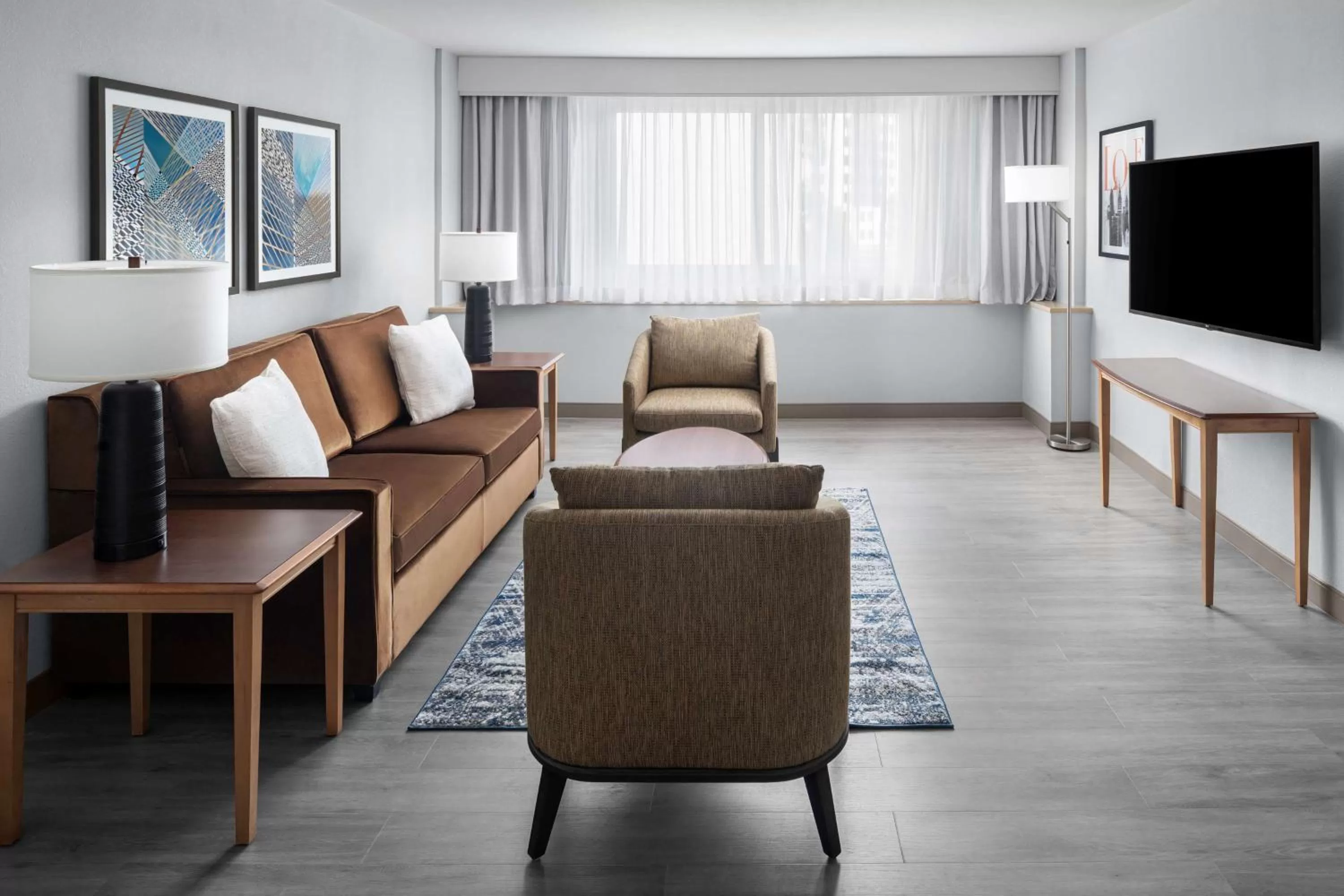 One-Bedroom King Suite - Non-Smoking in The Alloy, a DoubleTree by Hilton - Valley Forge