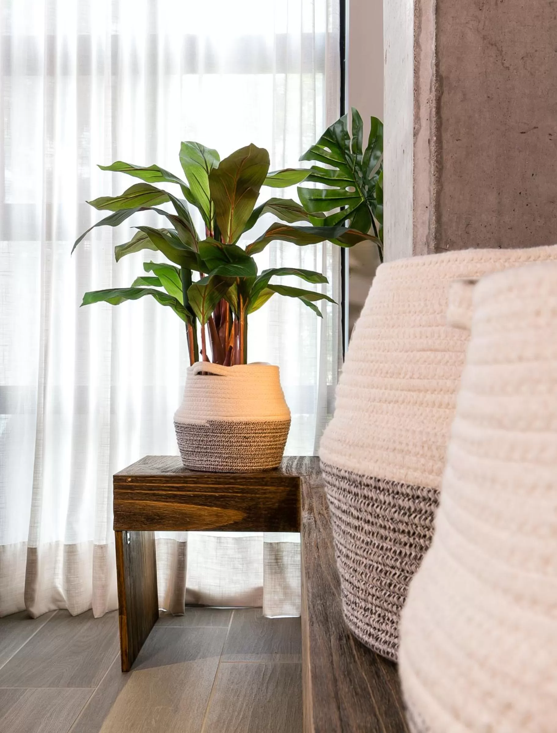 Seating area in Factory Lofts Hotel