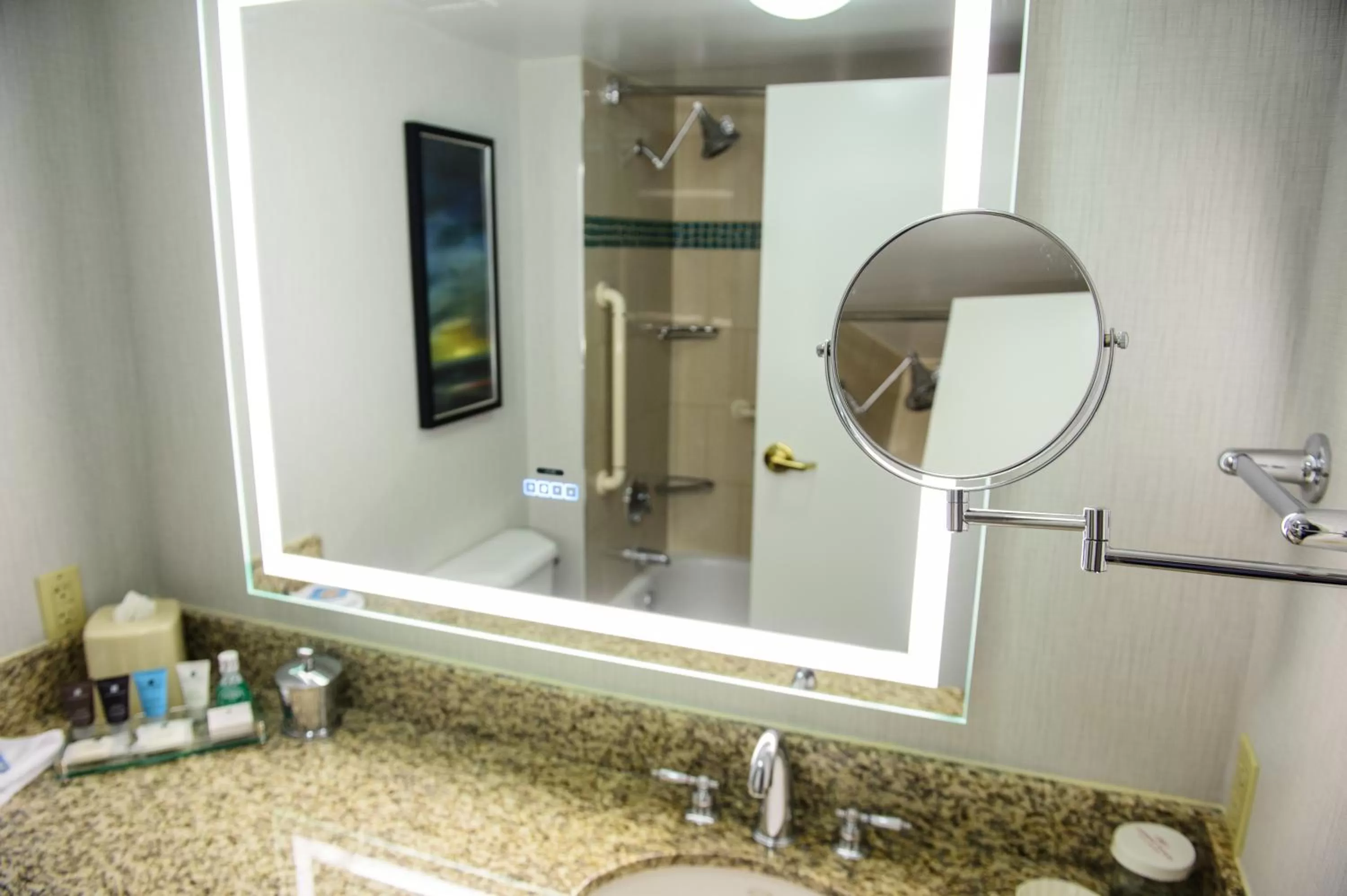 Shower in Crowne Plaza Dulles Airport by IHG