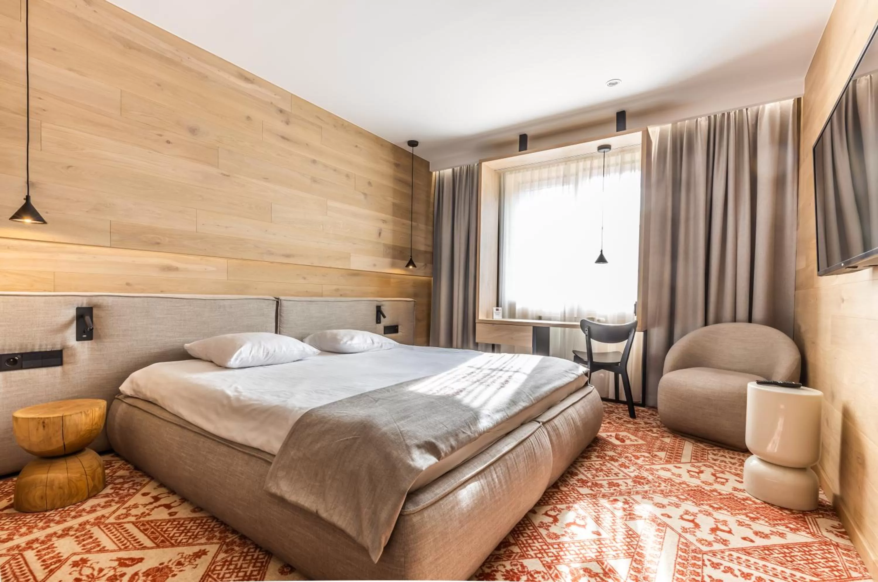 Photo of the whole room, Bed in Hotel Wisła Premium