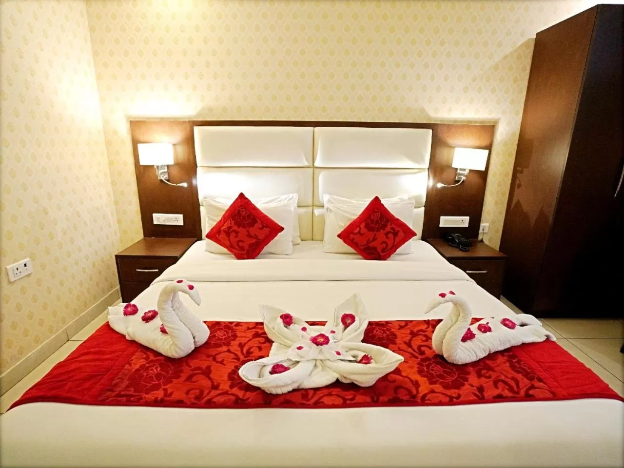 Bed in Indira Nikunj Rubystone Exotic