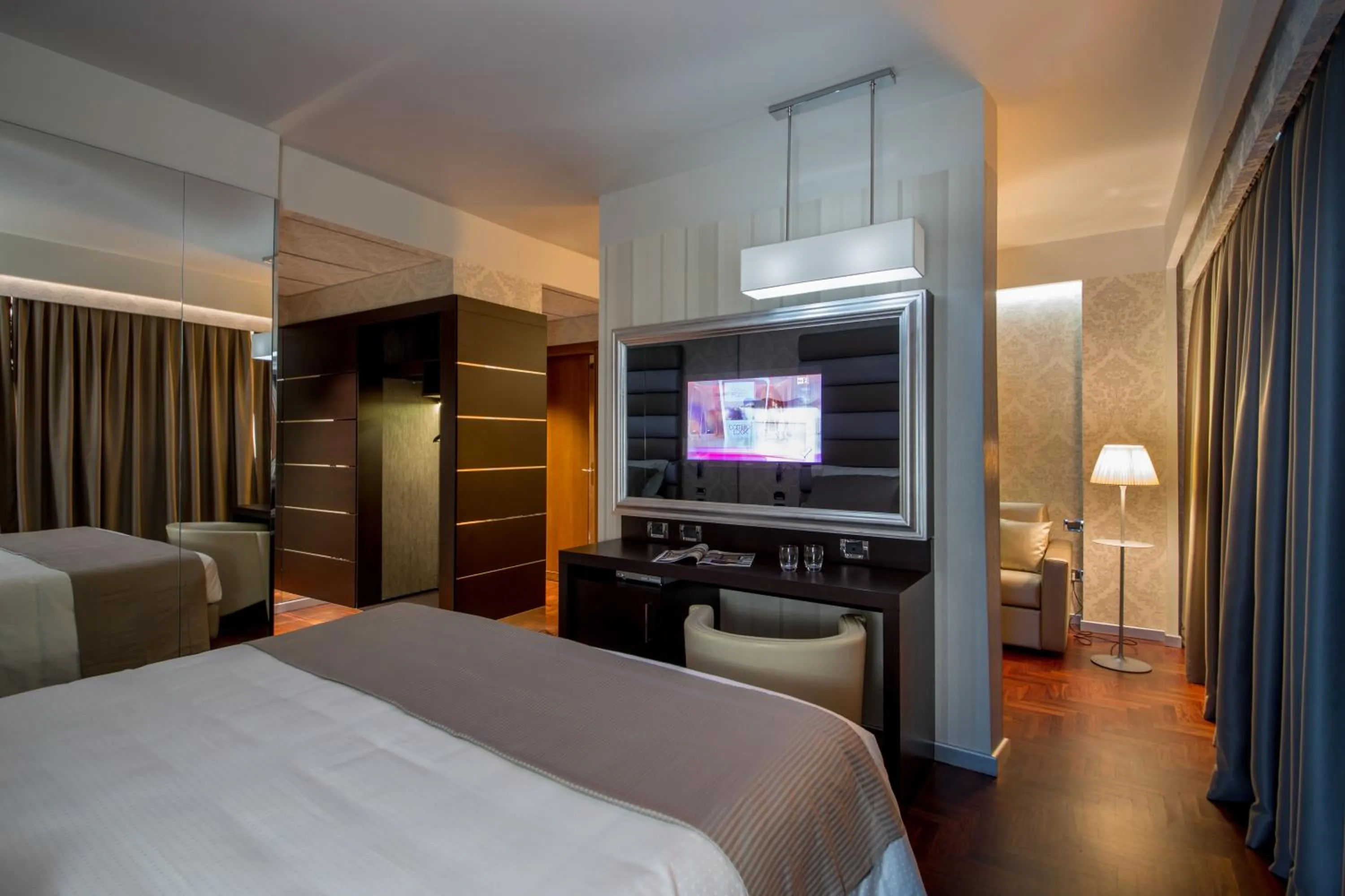 Bed in Enea Hotel Pomezia