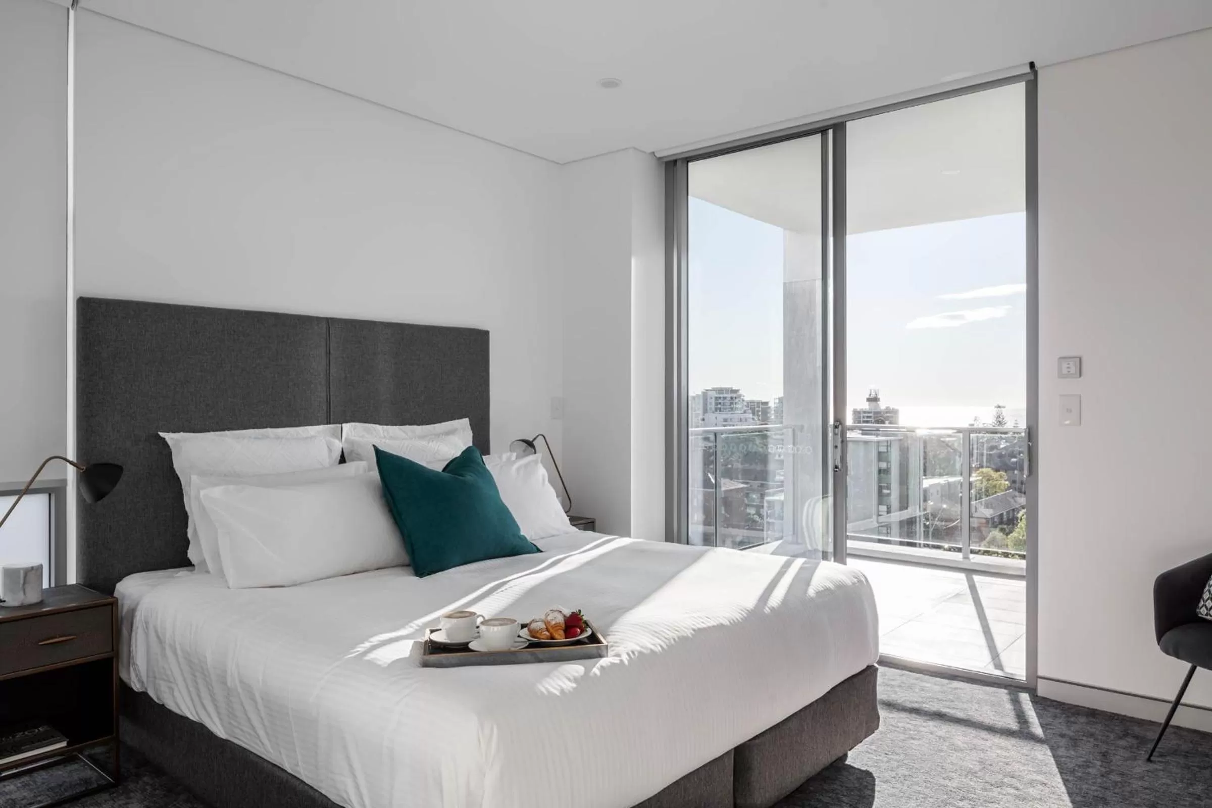 Bed in Argo Apartments