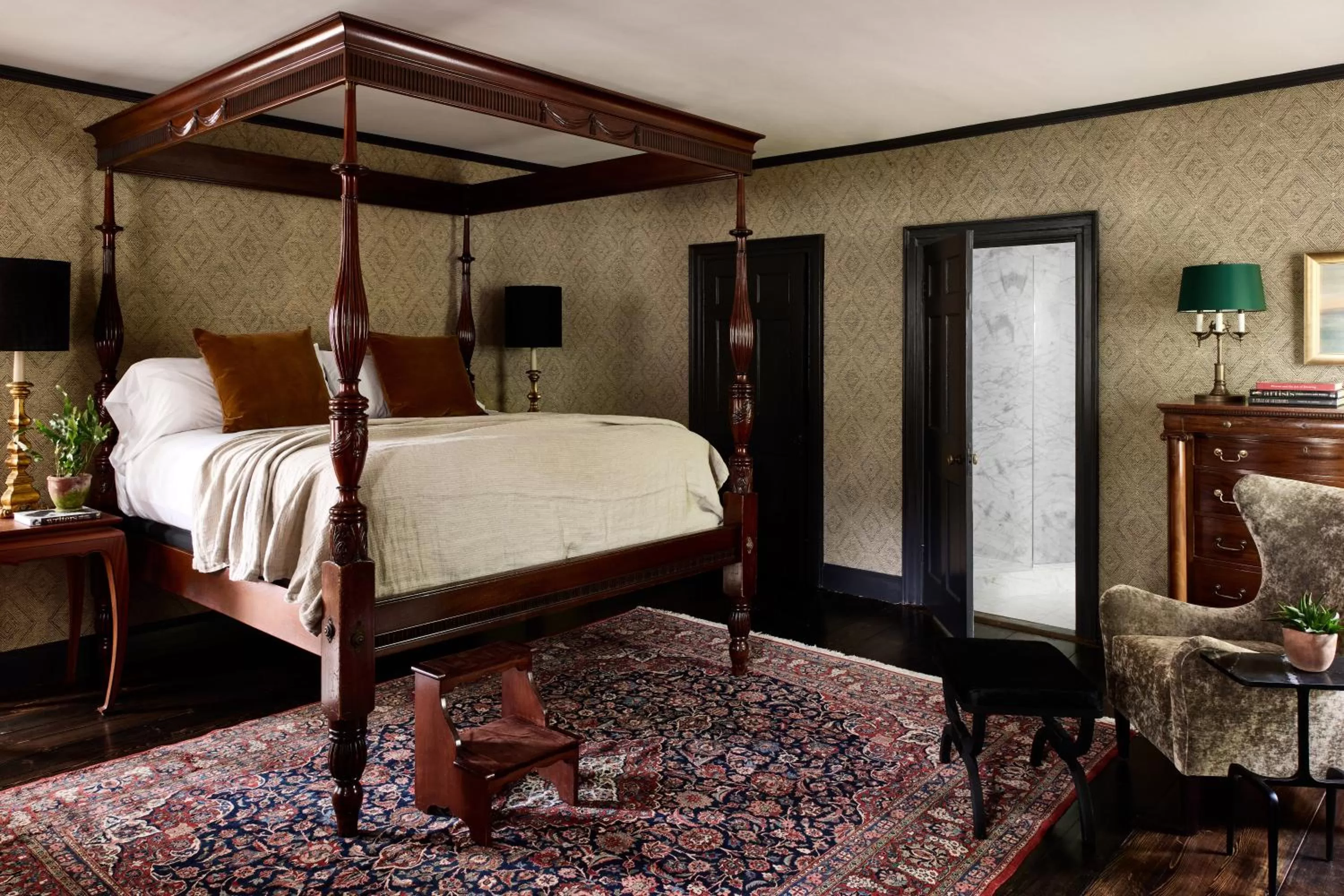 Photo of the whole room, Bed in Kennebunkport Captains Collection