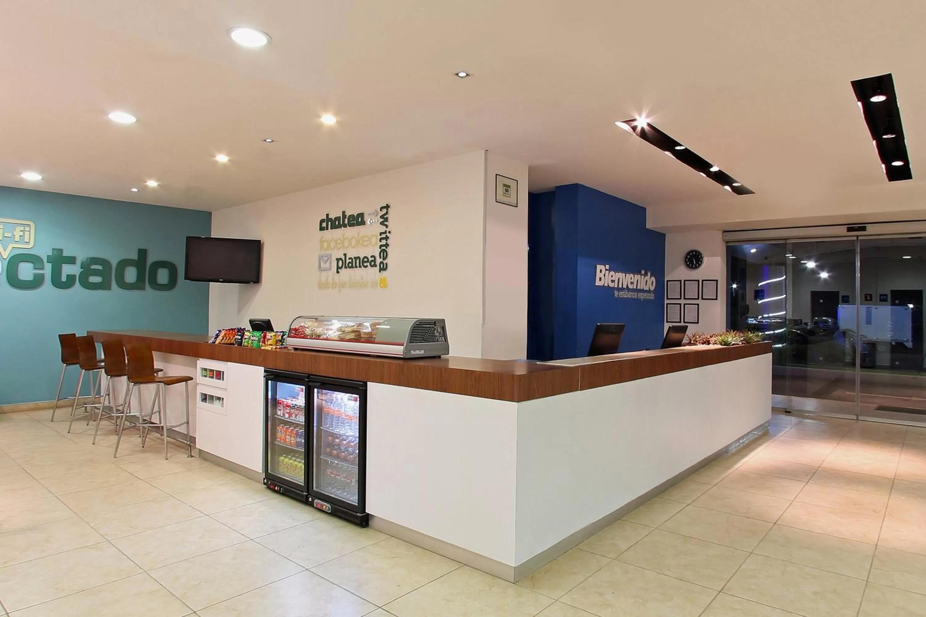 Lobby or reception in One Silao