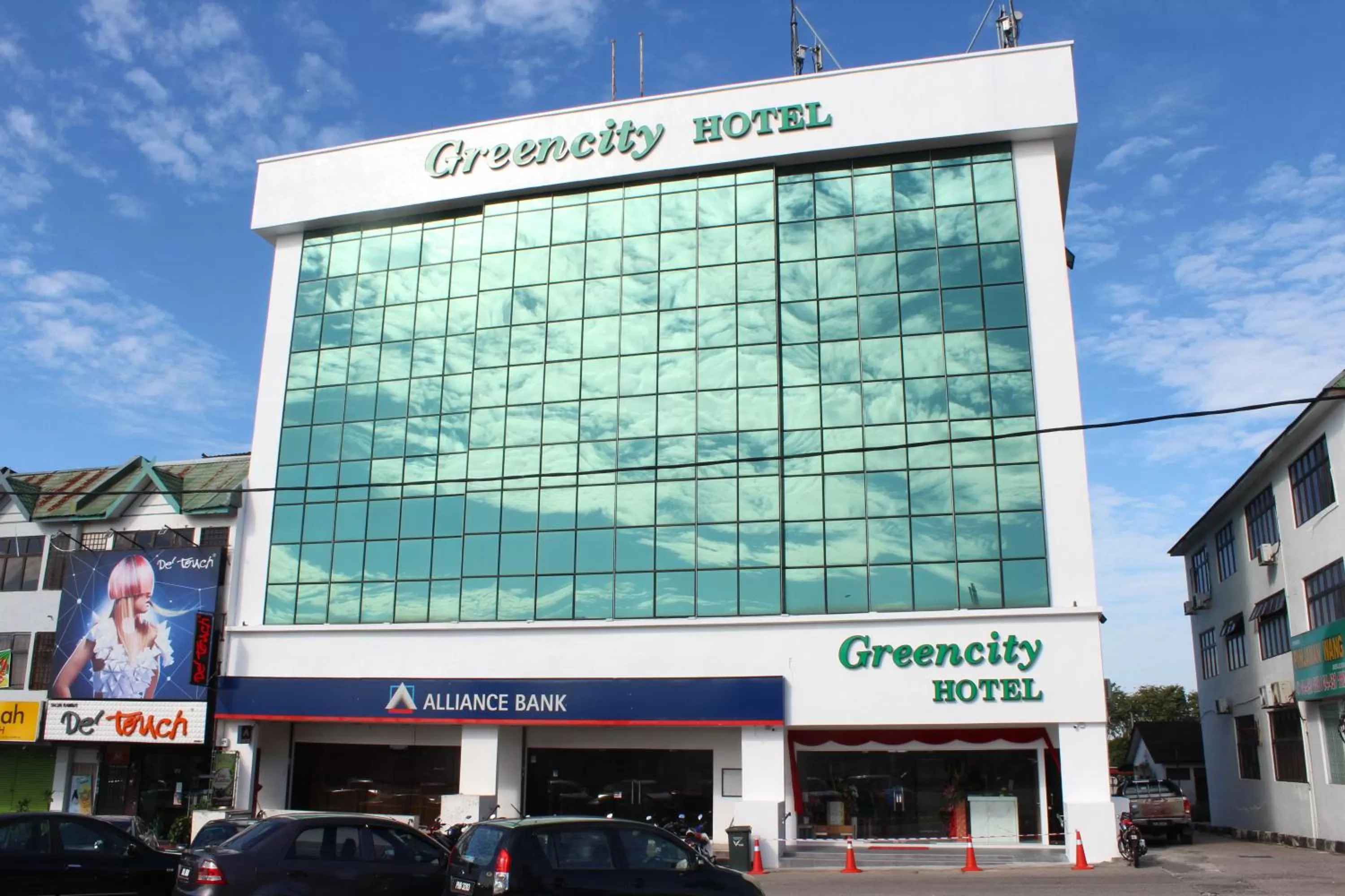 Property building in Greencity Hotel