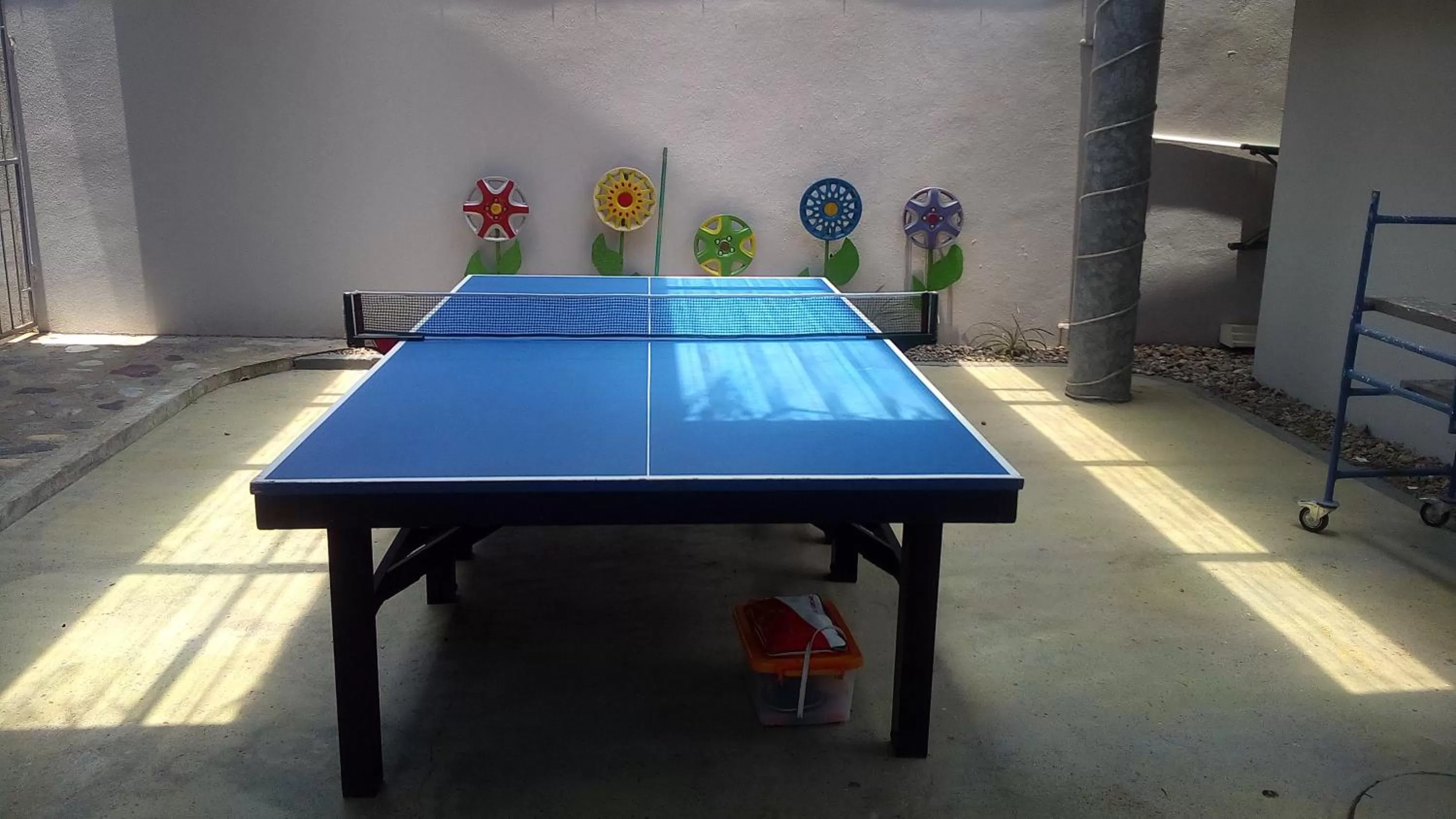 Table tennis in Rainbow Village