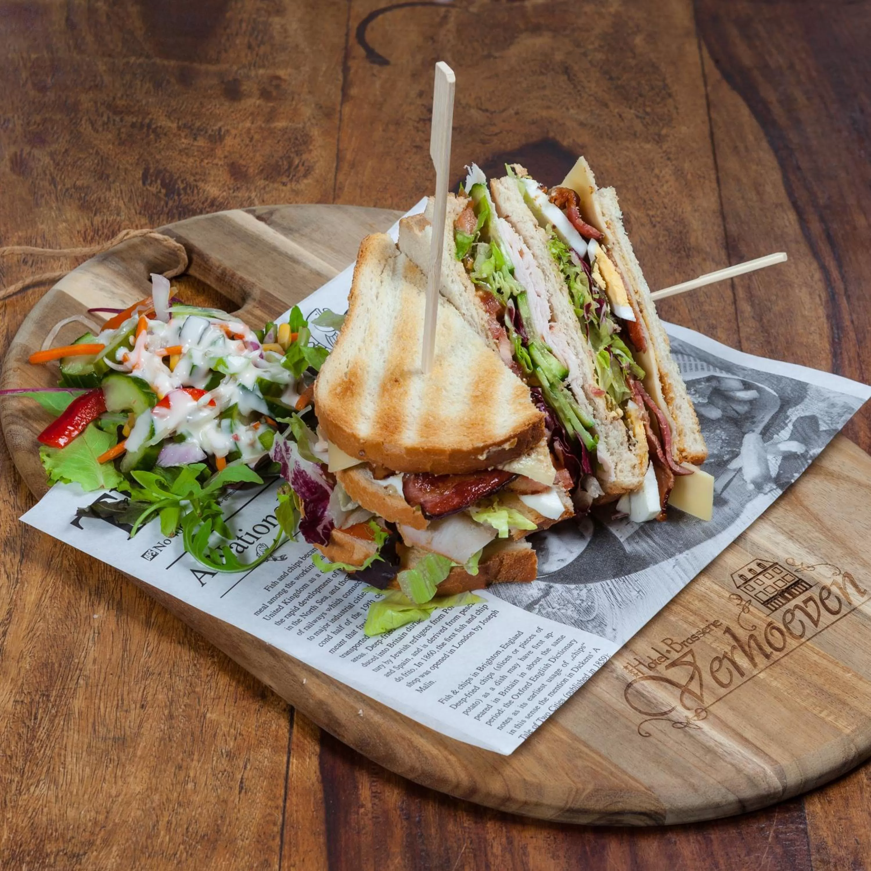 Food and drinks in Hotel Verhoeven