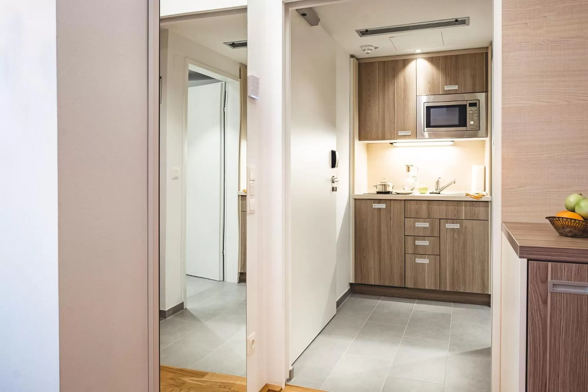Kitchen or kitchenette in Oliver Urban I Self check-in Apartments
