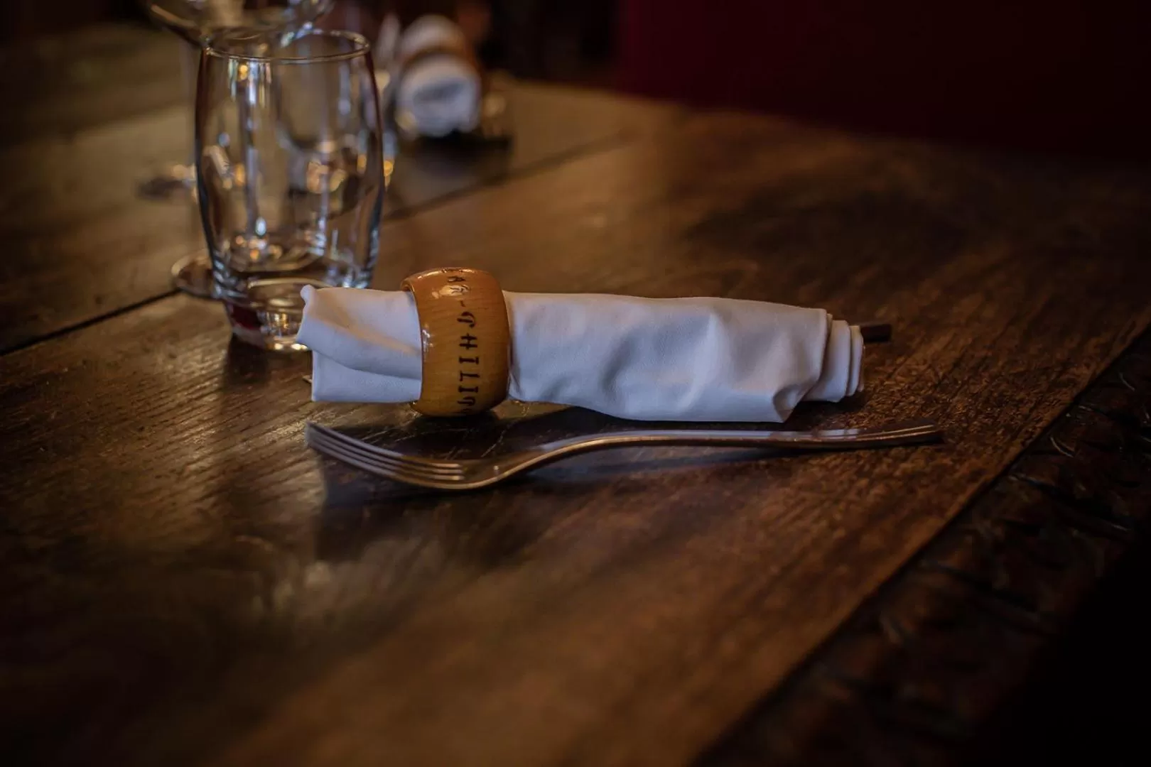 Decorative detail in Relais et Châteaux Le Chambard