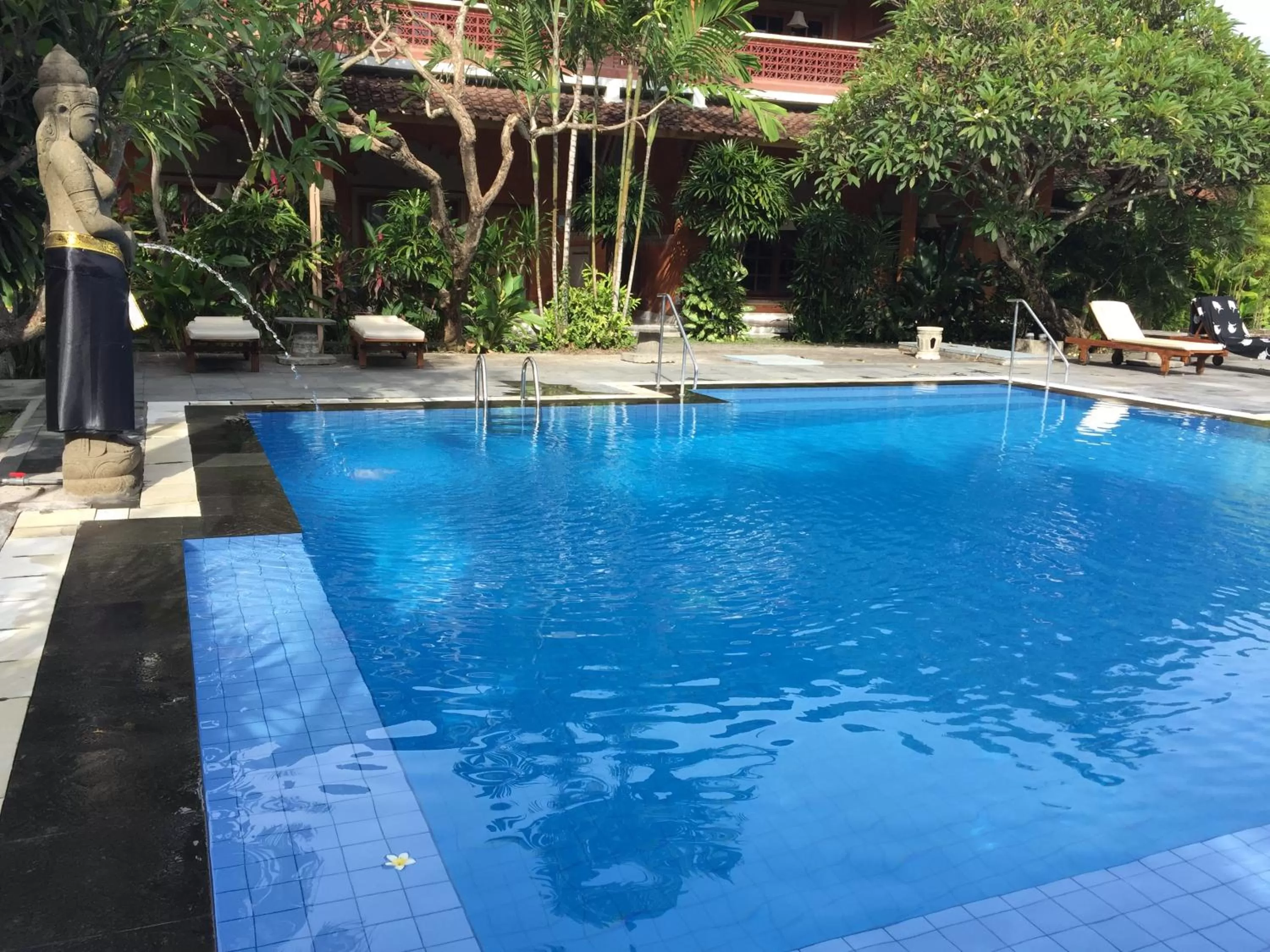 Pool view in Bumi Ayu Bungalow Sanur