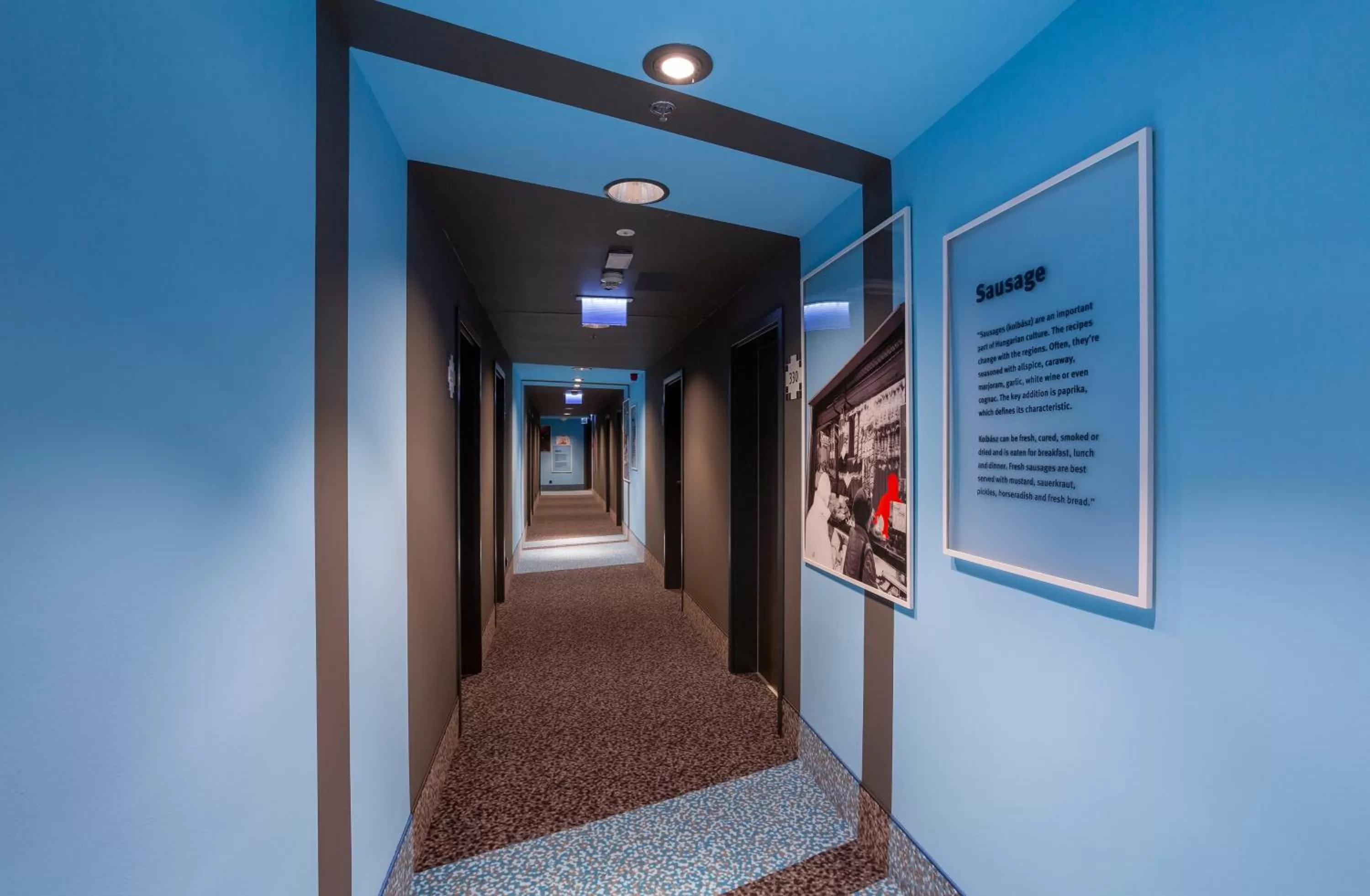 Floor plan in MEININGER Budapest Great Market Hall