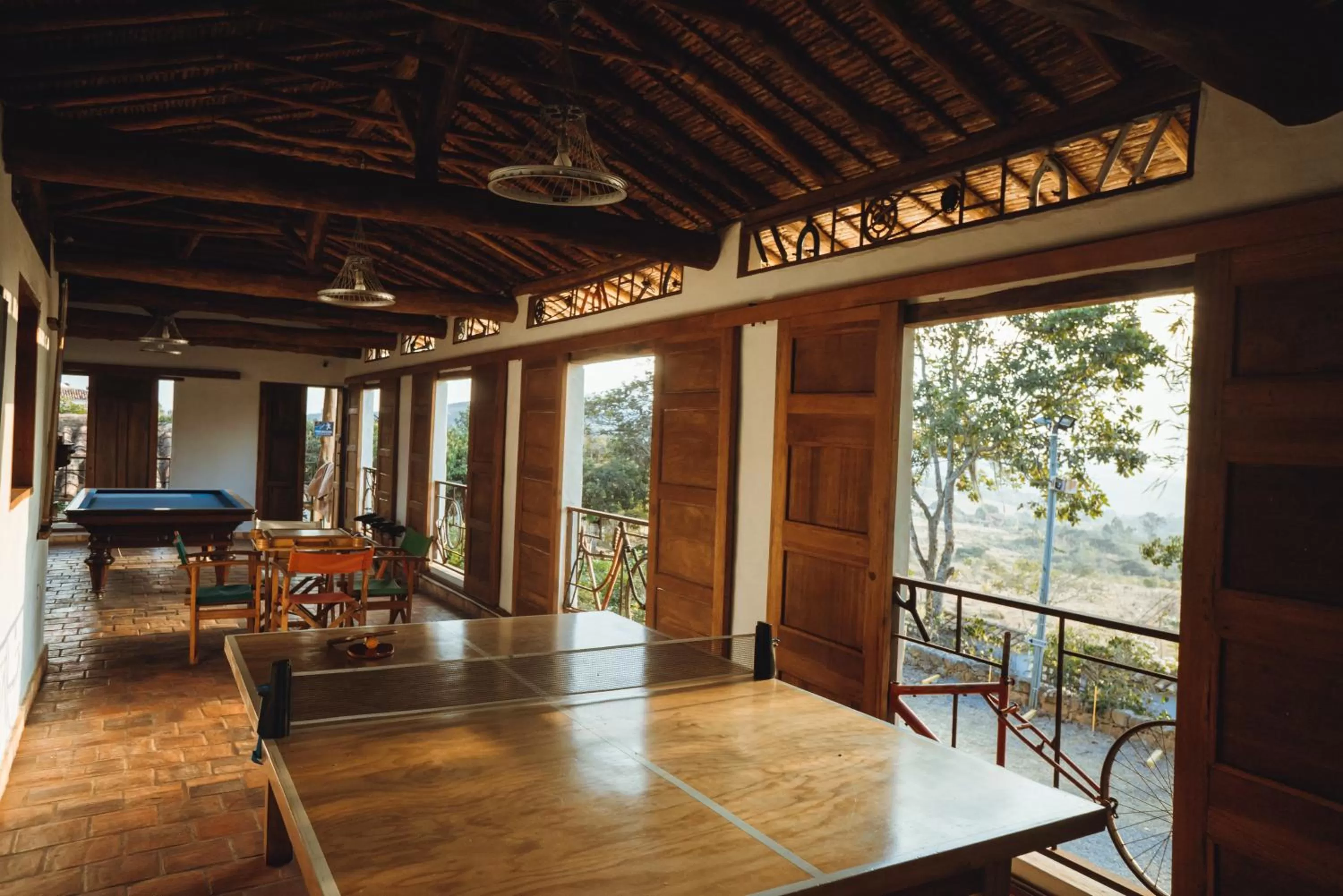 Property building in Hotel Buenosaires Barichara