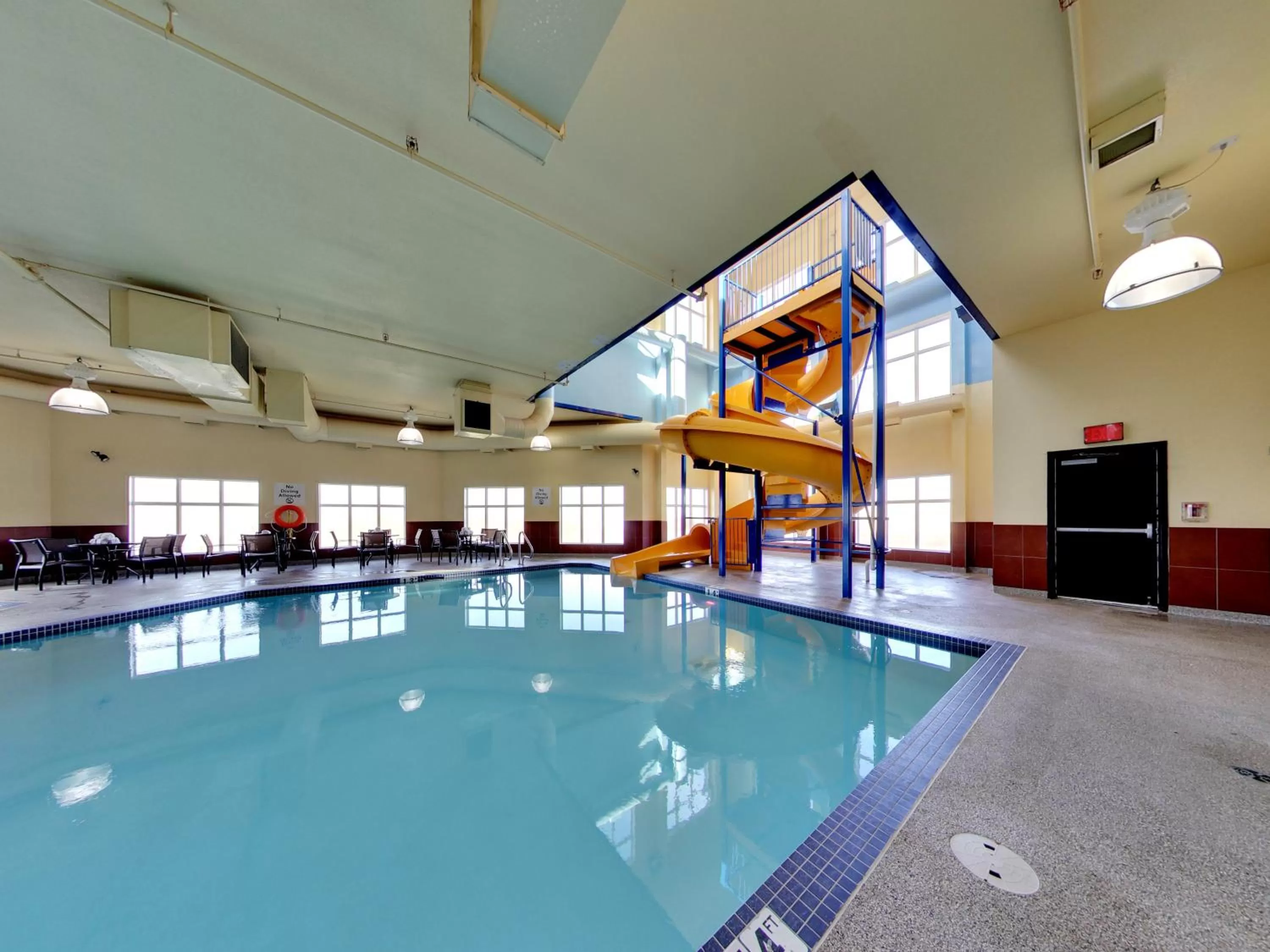 Swimming pool in Holiday Inn Express Hotel & Suites - Edmonton International Airport by IHG