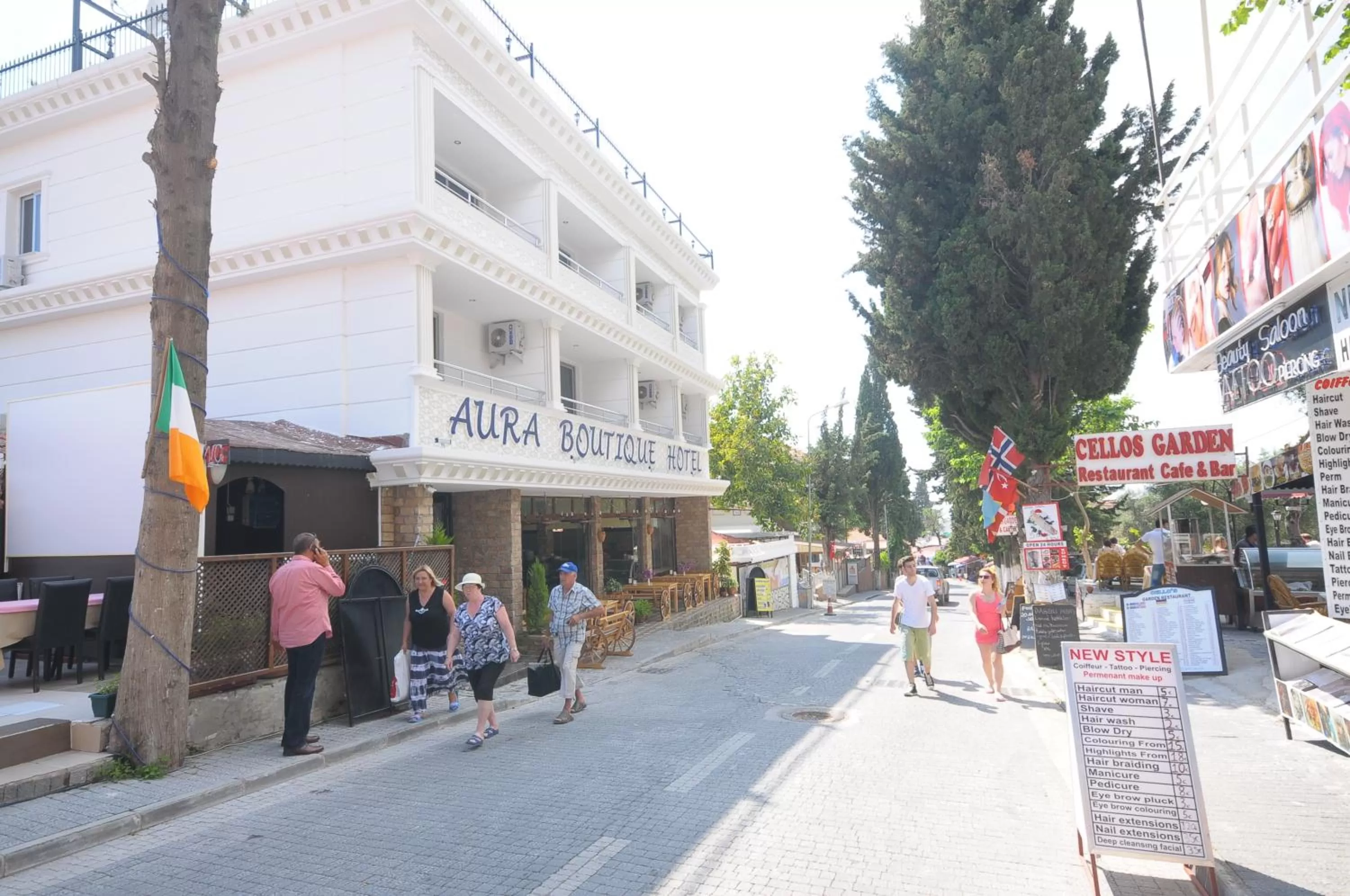 Facade/entrance in Aura Boutique Hotel