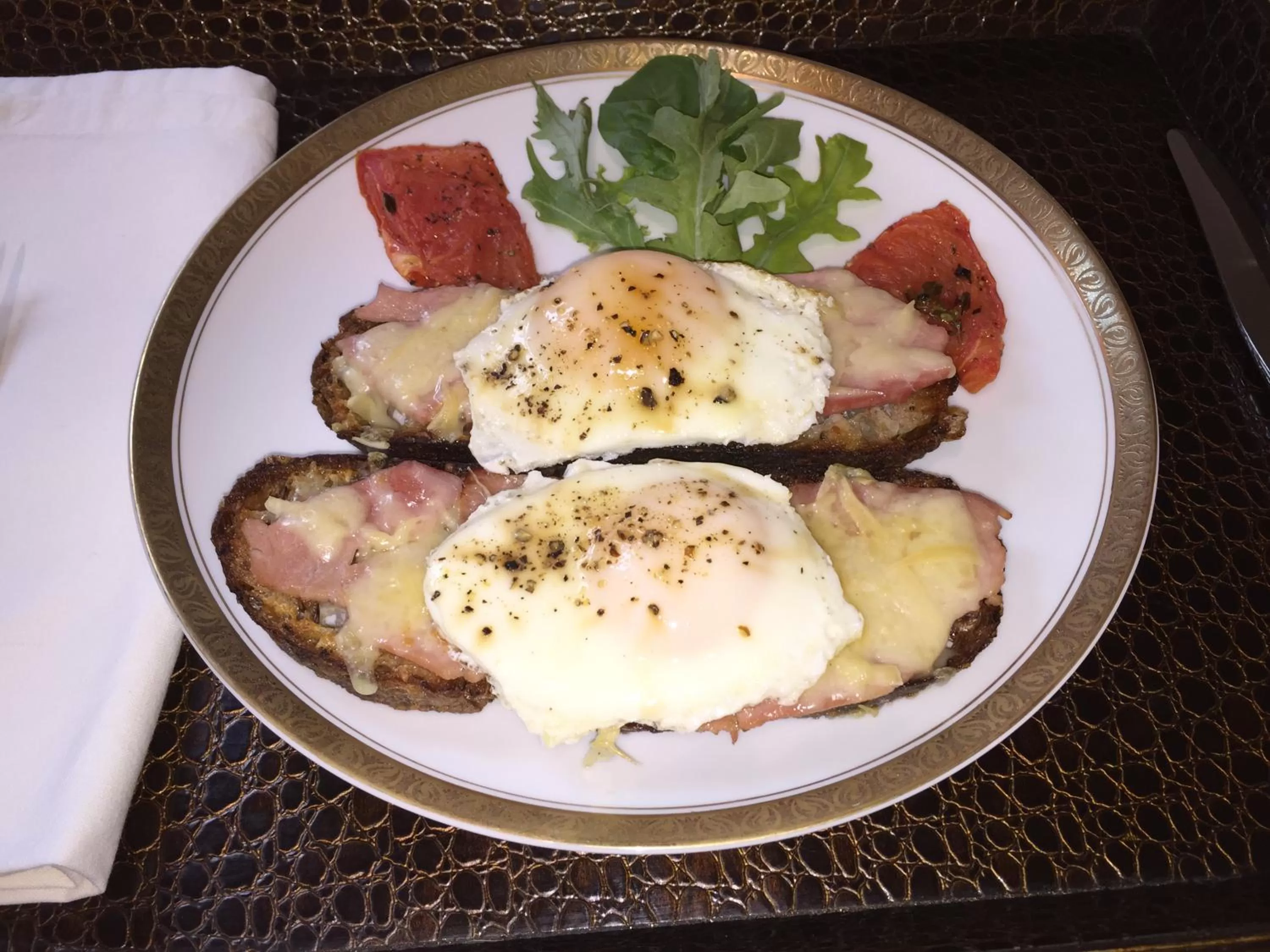 Food close-up in Village Inn