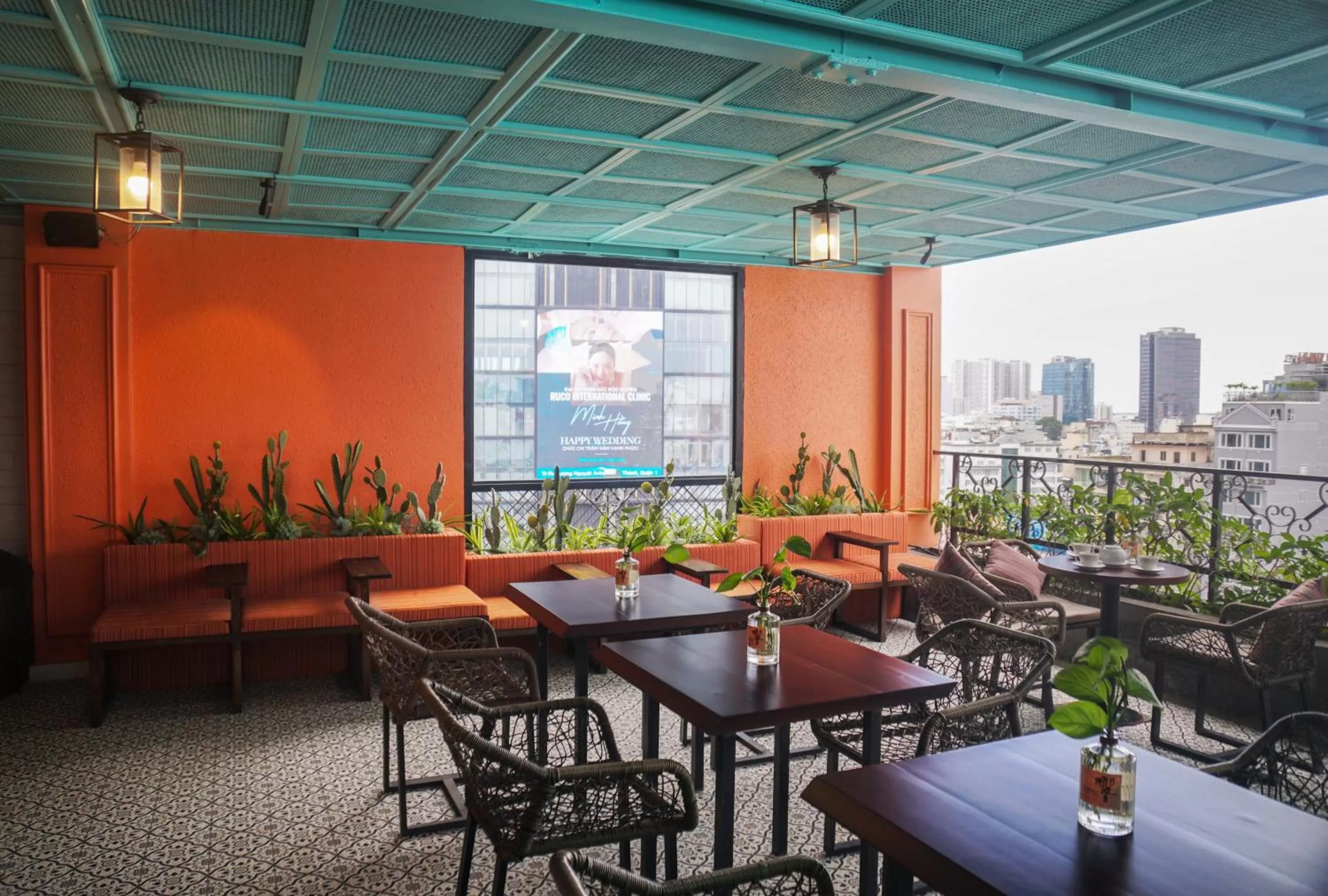 Balcony/Terrace in Alagon City Hotel & Spa