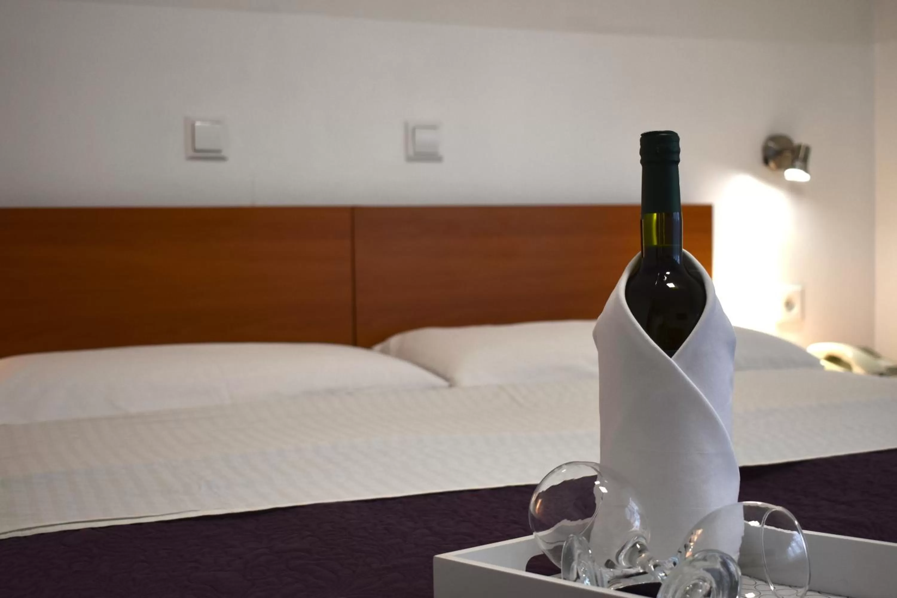 Bed in Hotel Fala Zagreb