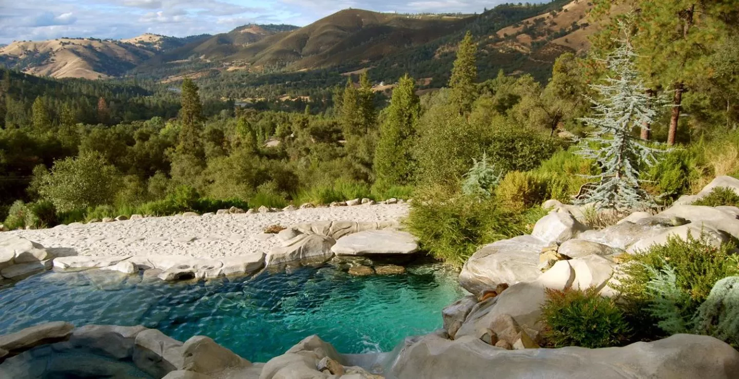 Swimming pool in Bella Vista Bed and Breakfast