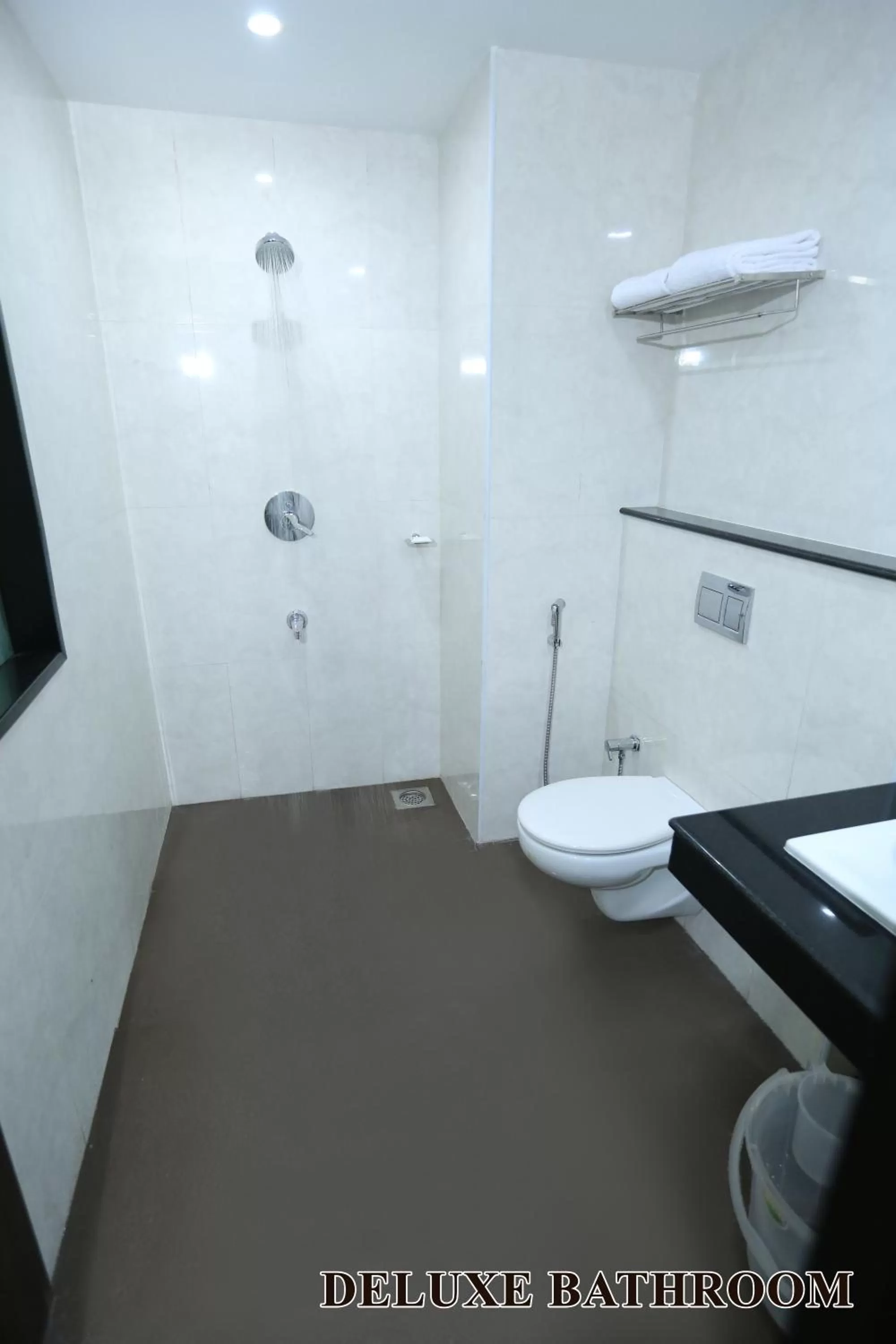 Shower in Hotel Deepam