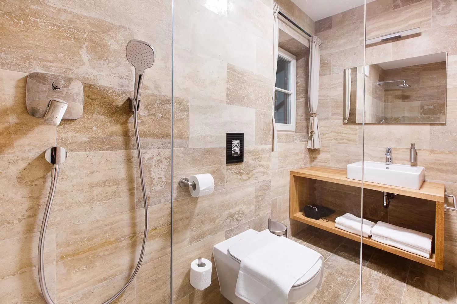 Bathroom in Chata Hradečanka