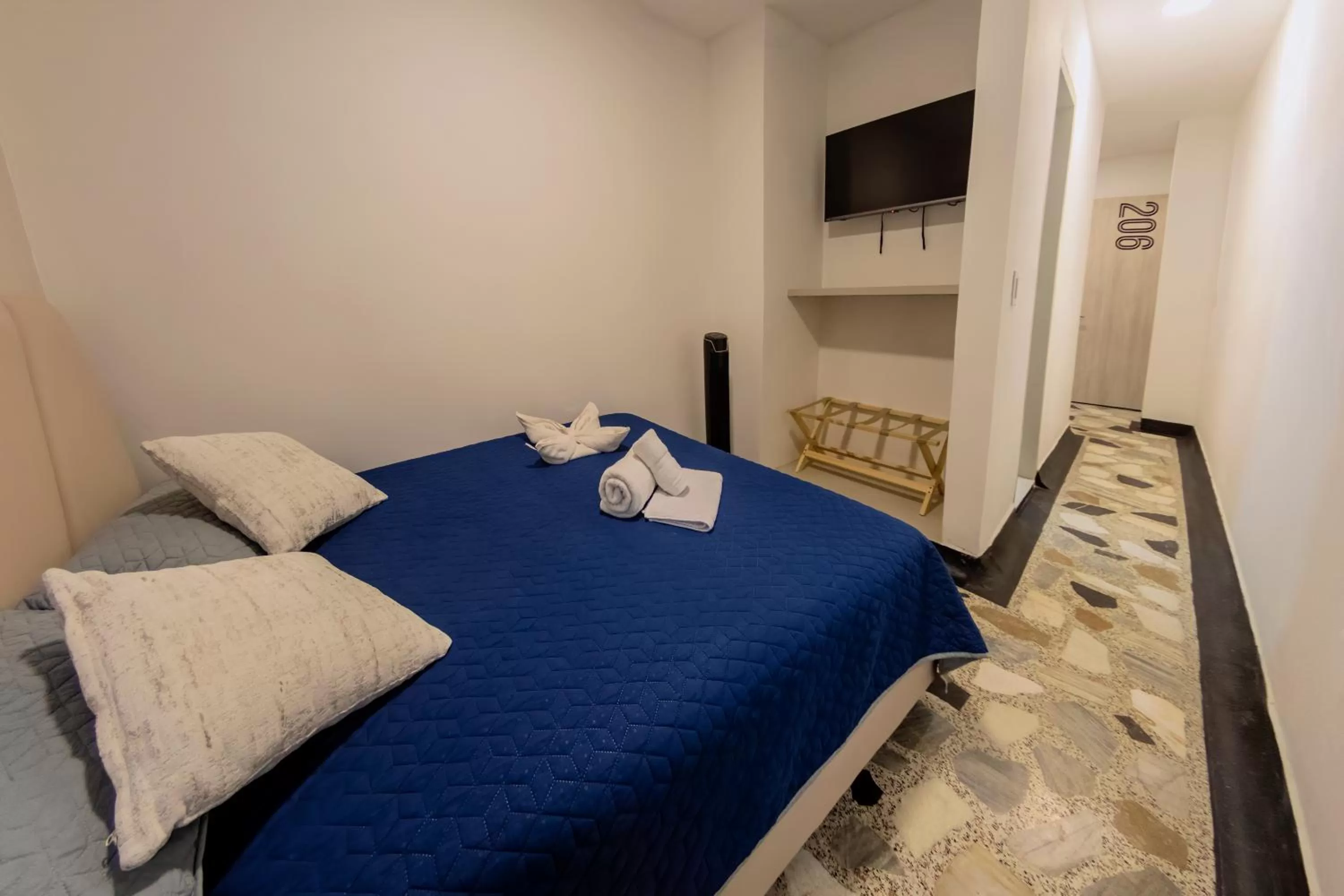 Bed in Ventiuna Hotel y Coliving