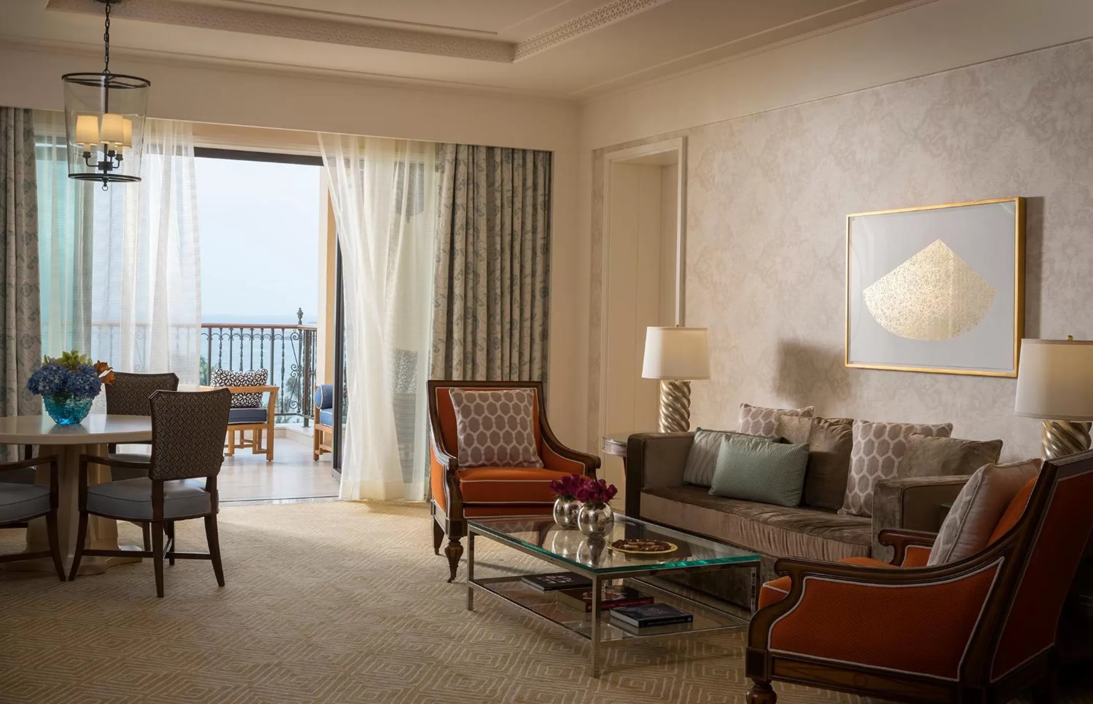 Living room in Four Seasons Resort Dubai at Jumeirah Beach