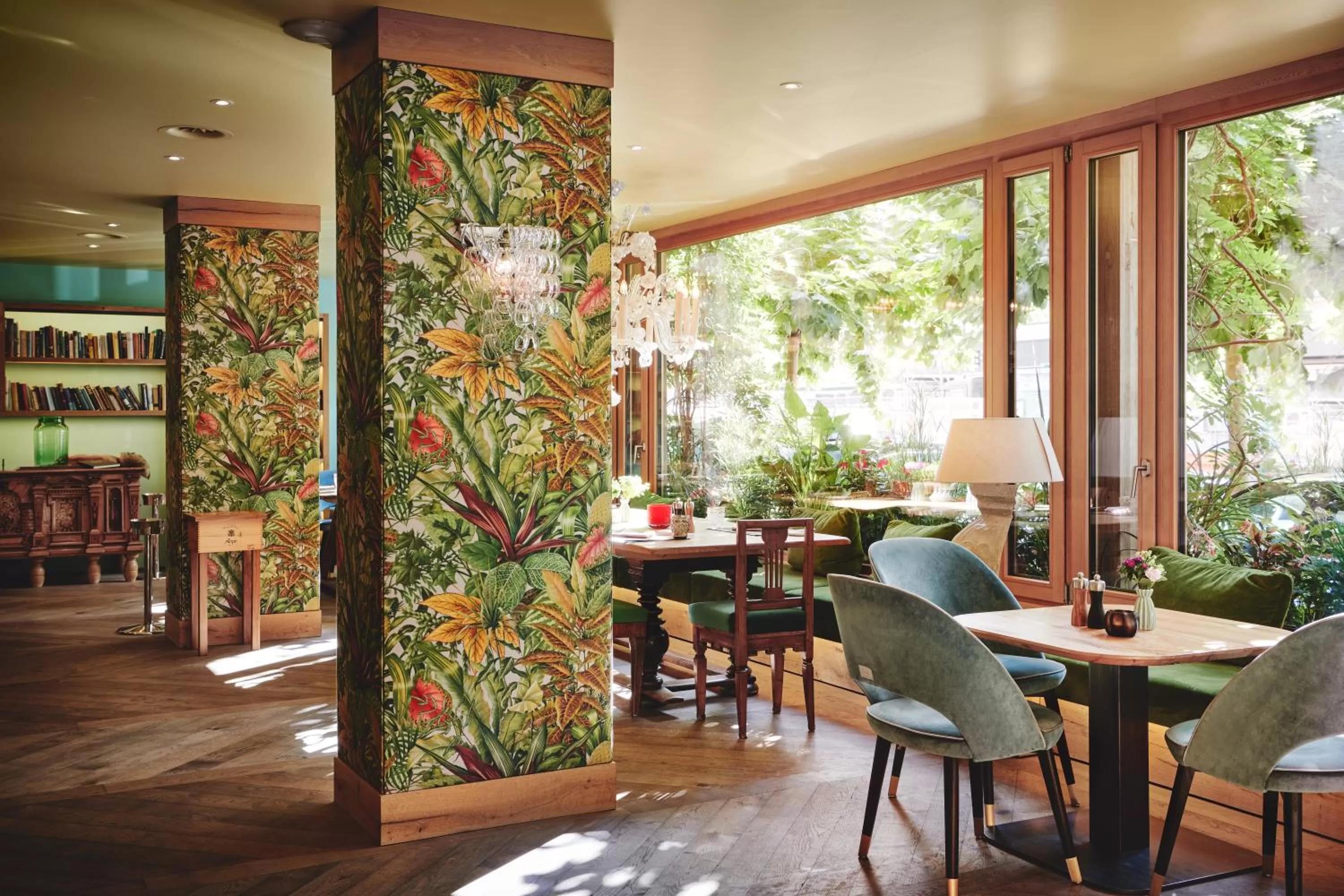 Lobby or reception in Small Luxury Hotel of the World - DasPosthotel