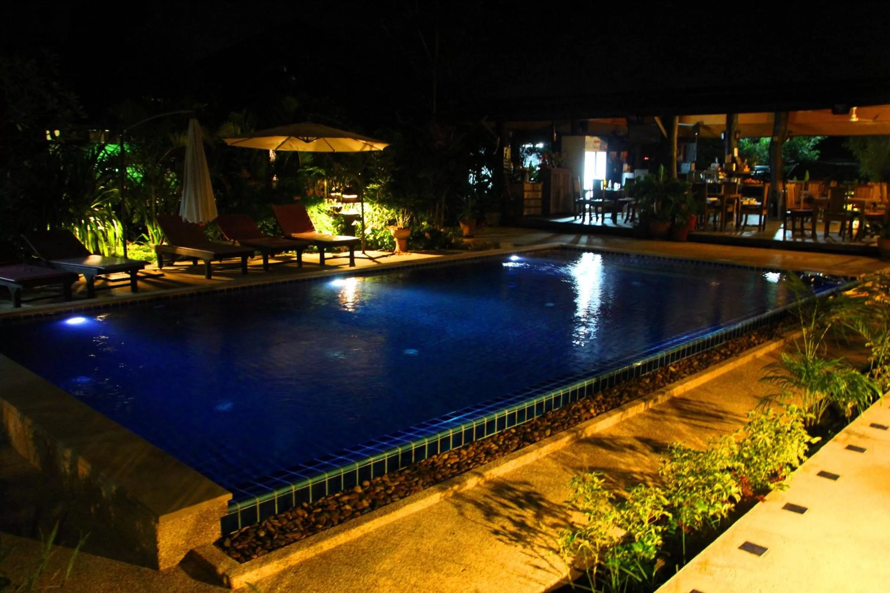 Swimming pool in Little Village Chiang Mai
